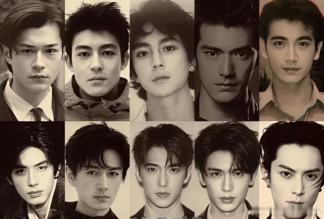 从前的审美VS如今的审美。 