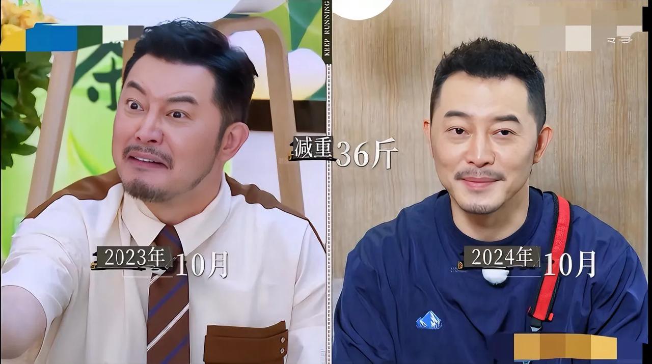 沙溢说自己一年减重36斤。

减肥后感觉没之前那么有精气神了，不过一年减重36斤