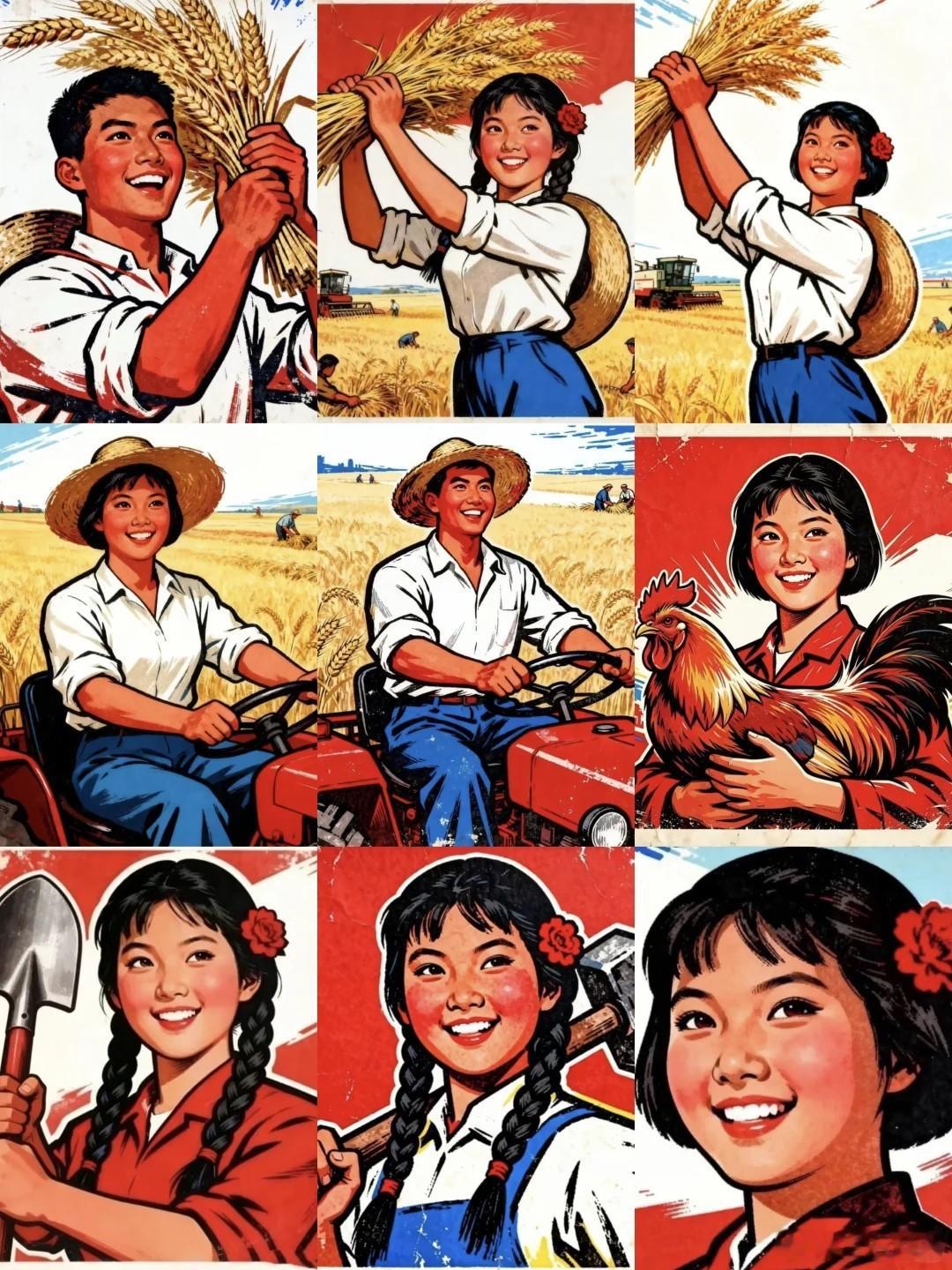 换上又红又专头像，刚刚有人喊我小同志🤣 太激动了你最喜欢哪一张？欢迎同志们评论