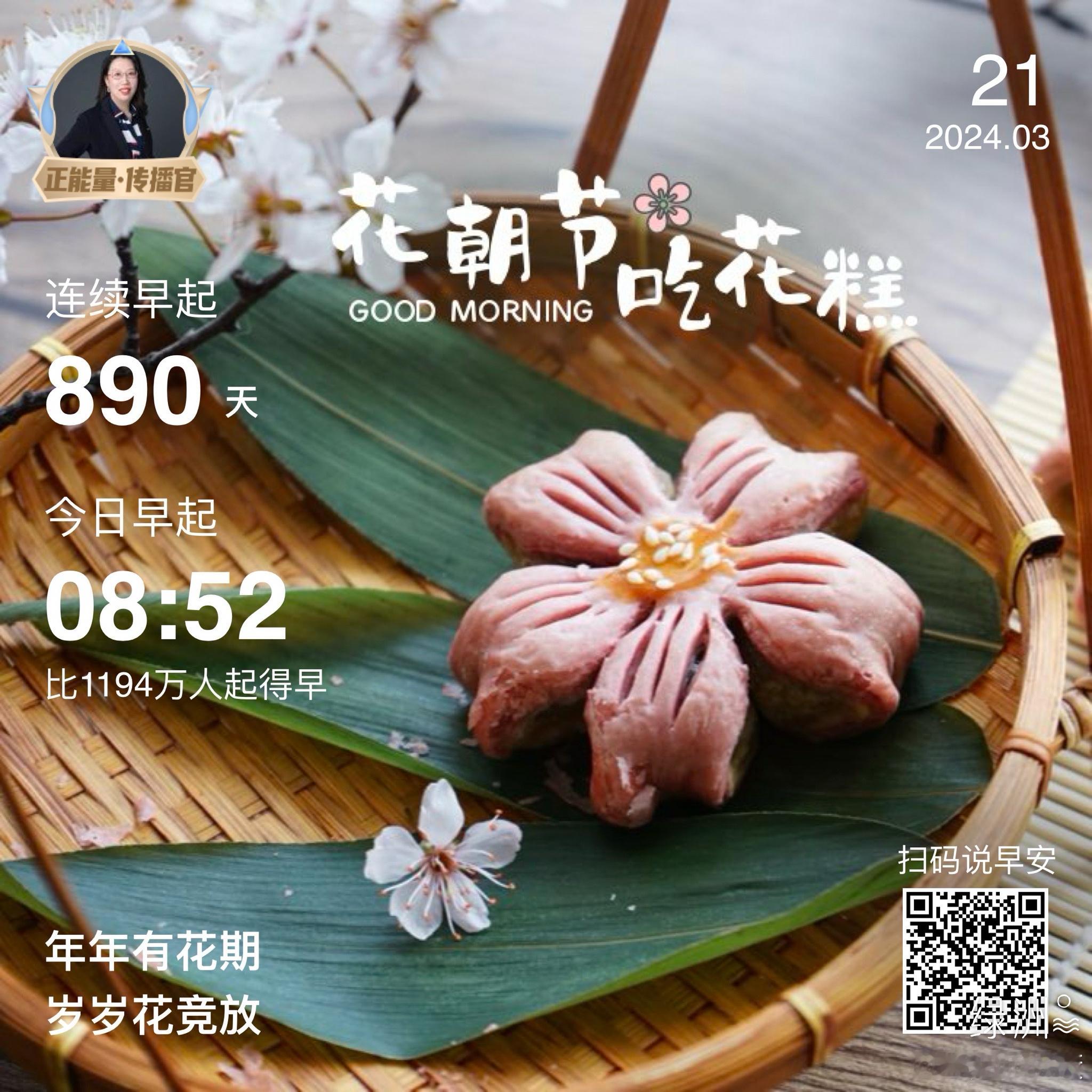 #早安#年年有花朝岁岁花竞放 