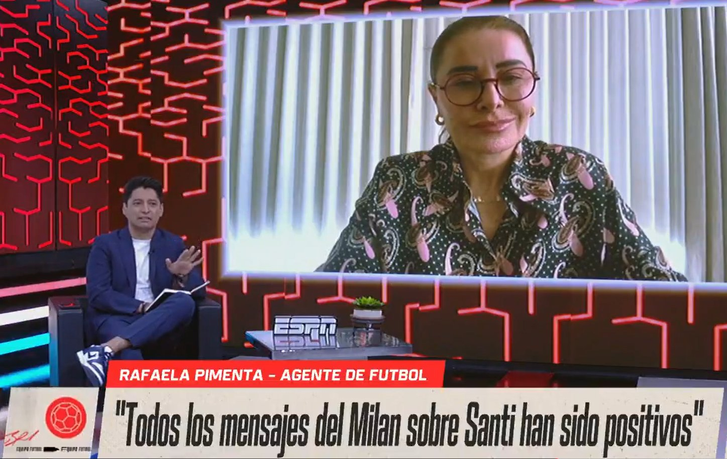 希门尼斯经纪人皮门塔参加ESPN的视频连线节目谈到希门尼斯的情况：“如果英超联赛