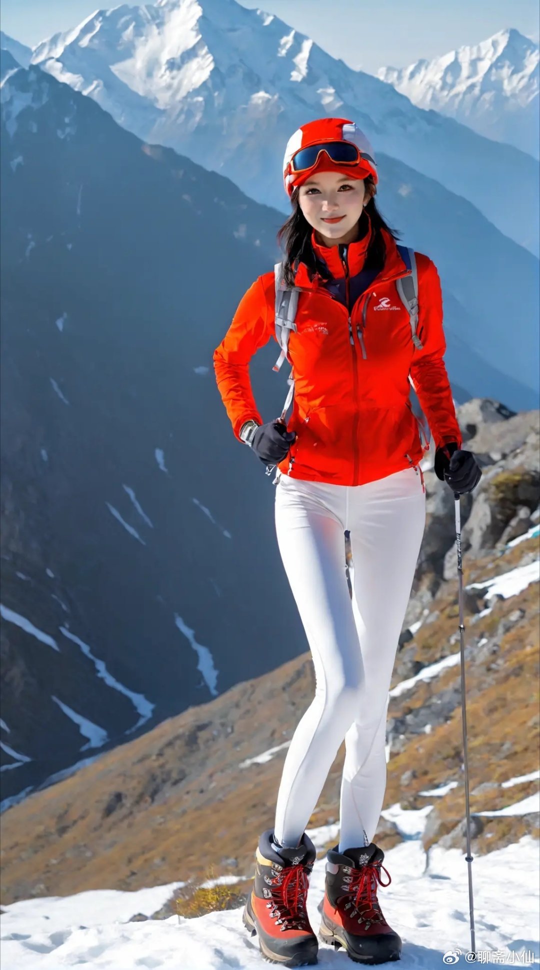 挑战高山，其实也是在挑战自我，完美经历#简简单单的生活##登山# ​​​