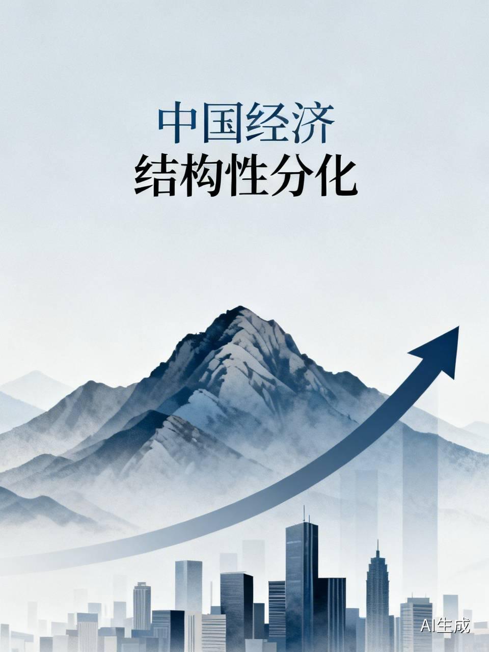 中国经济的结构性分化是个值得深入探讨的话题。从2026年上半年数据看，经济实现4