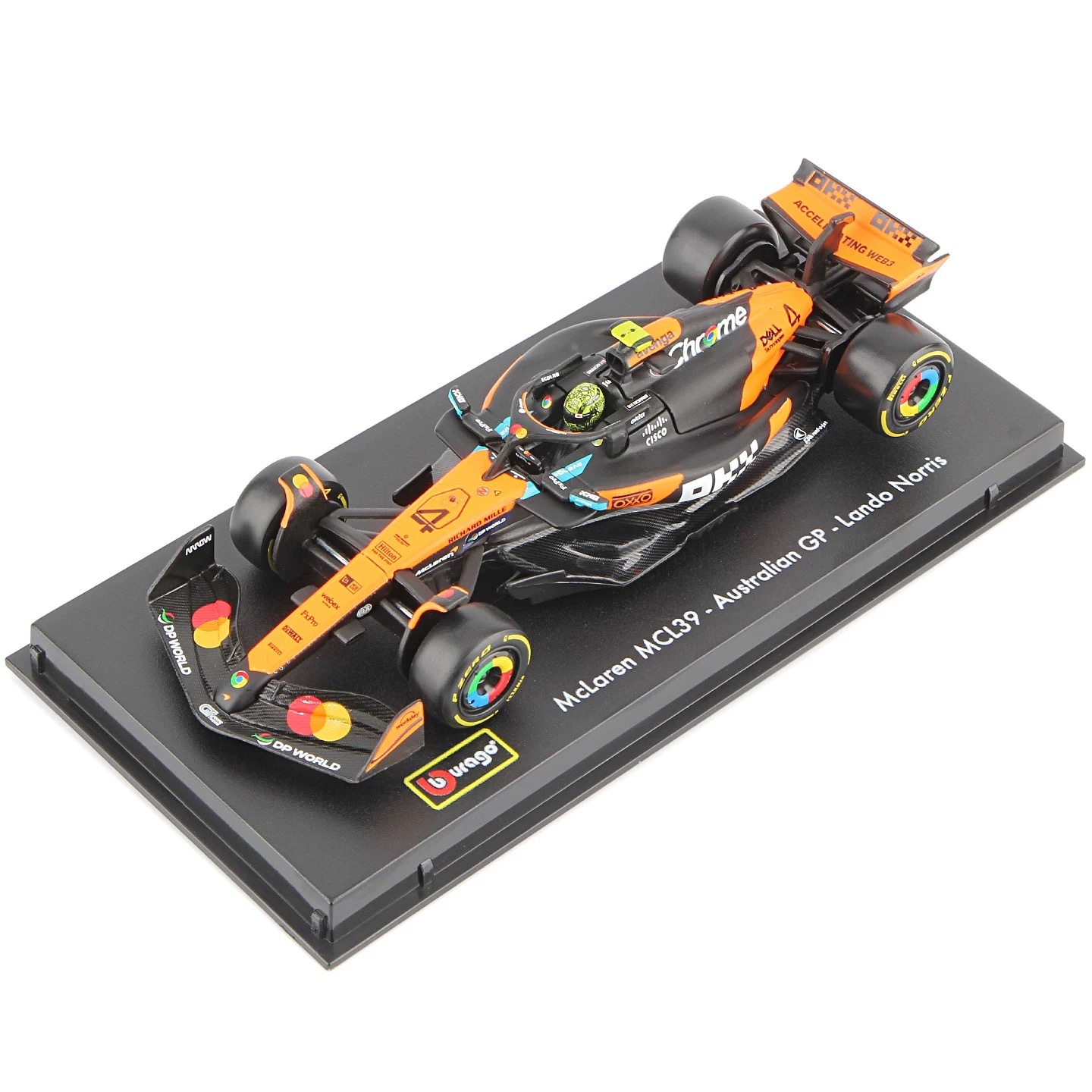 30天模型连送挑战 第96期今天【抽奖】送出的是：1:43迈凯伦F1赛车模型MC