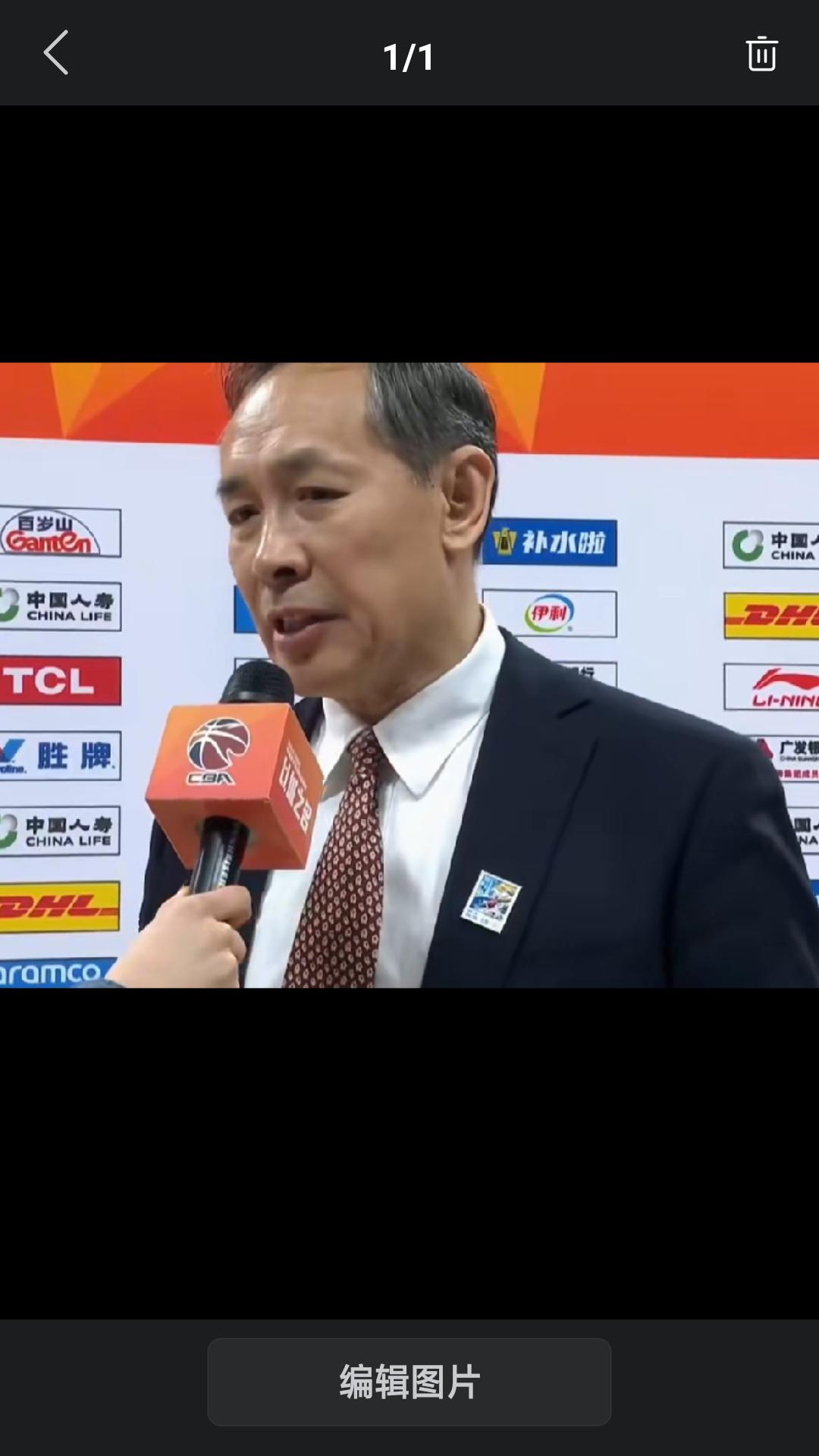 【北京北汽主场大胜南京天之蓝，战绩排名继续保持联盟第五。】赛后主教练许利民接受采