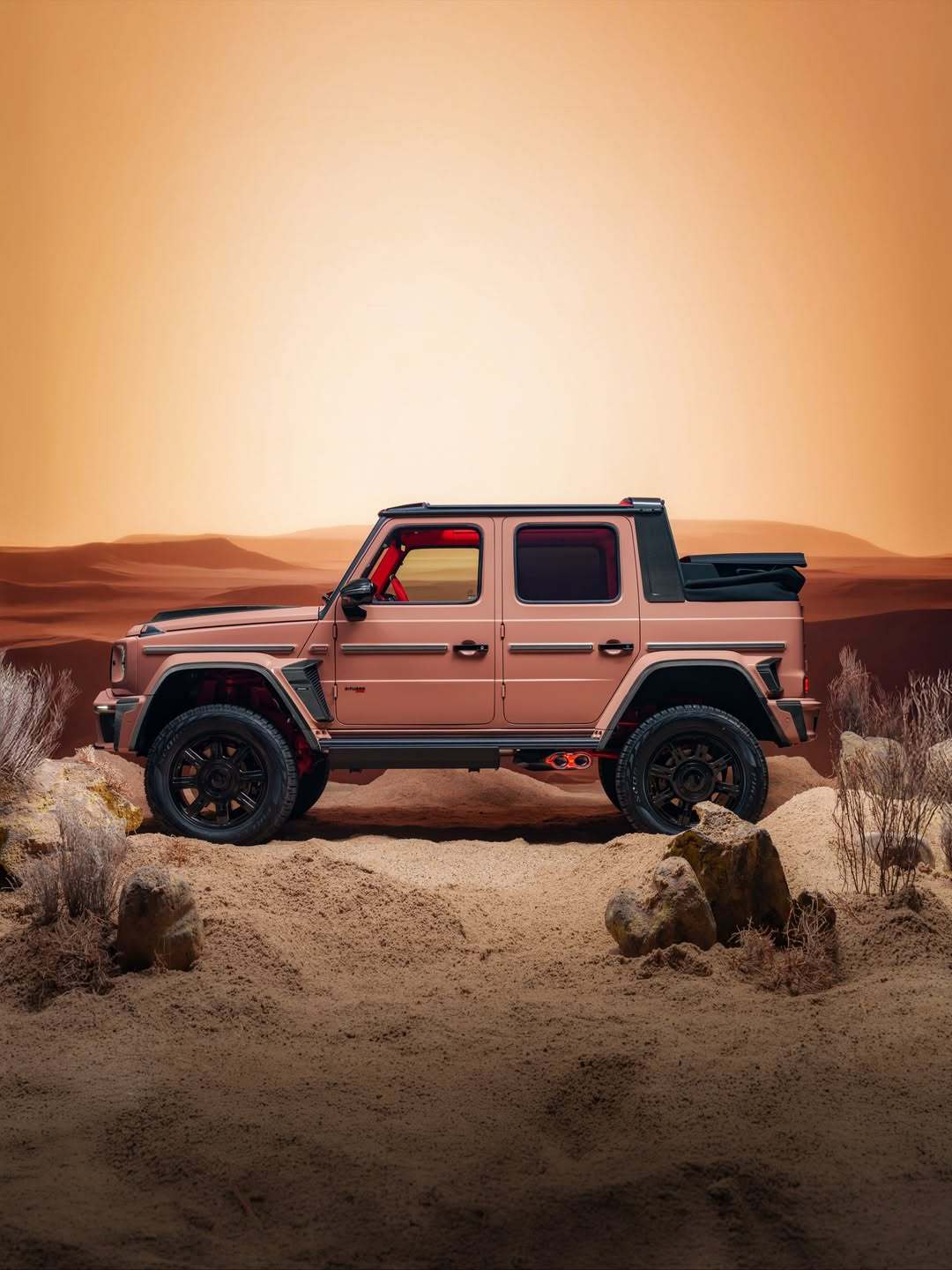 周一上班来点动力，BRABUS XL 800 CABRIO，真正的全地形敞篷车，