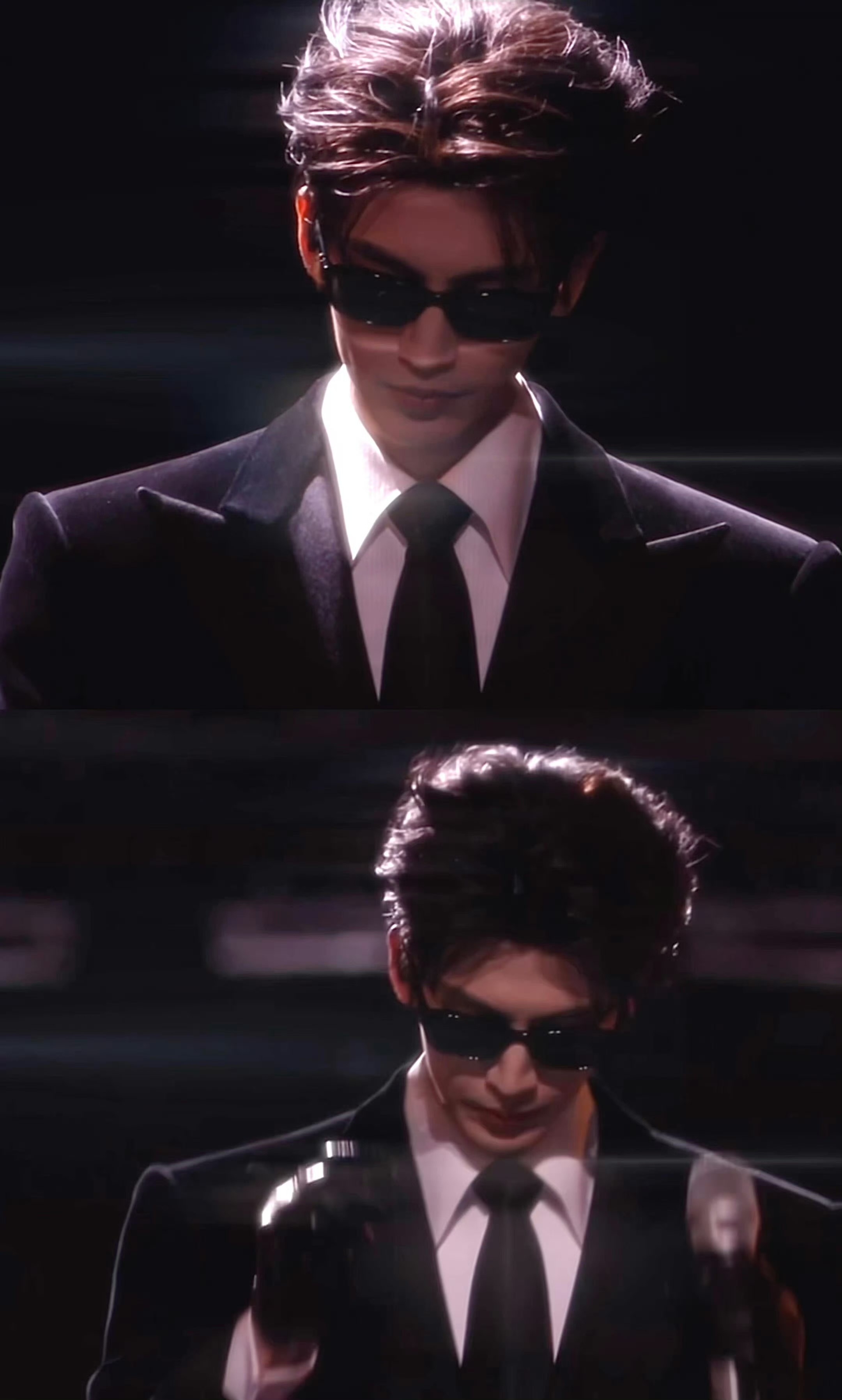 给这个策划加🍗牛牛带着他的Bgm走秀哈哈真的绝绝子啊张凌赫40秒的出场我今天怎