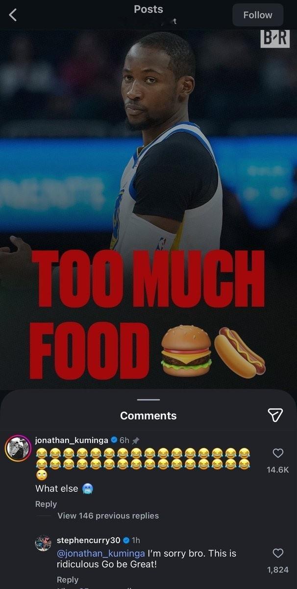 库里人真的很好🥺另外，放出这种传言的人真是够了