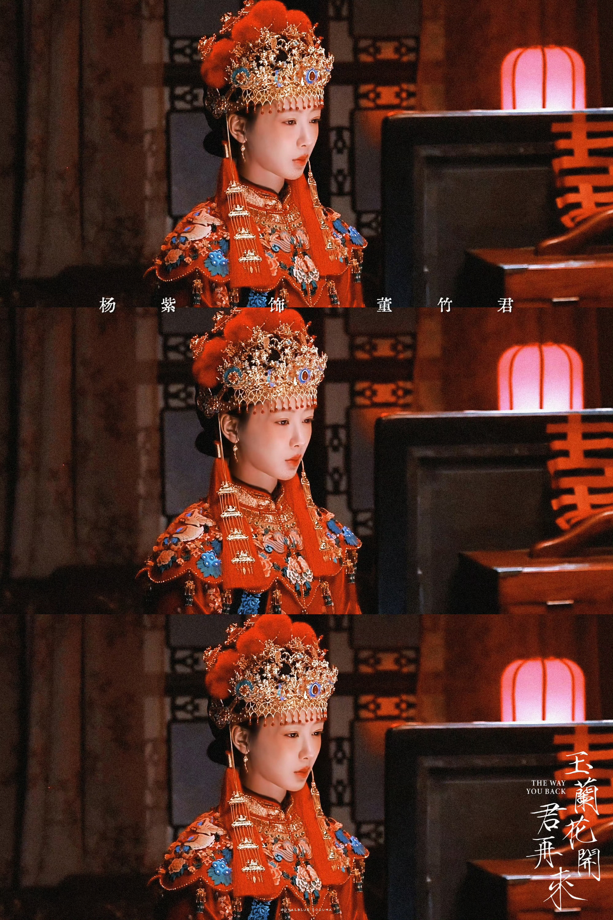 杨紫杨紫董竹君杨紫玉兰花开君再来她用行动表明，唯有将命运把握在自己手中，才能用智