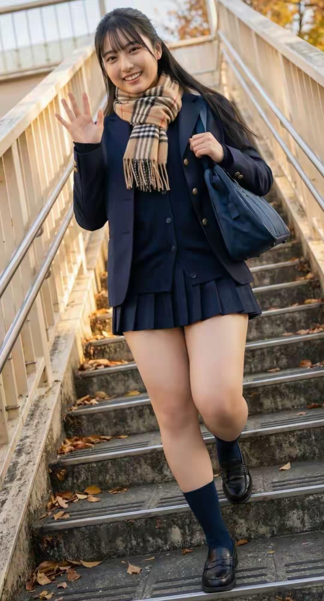 面带自信微笑的肉肉小丫头，难道不可爱么……