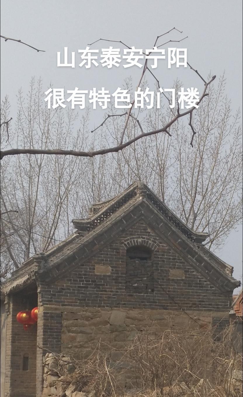 这个门楼建筑挺有特色，过去能建这种门楼必须有一定经济实力。