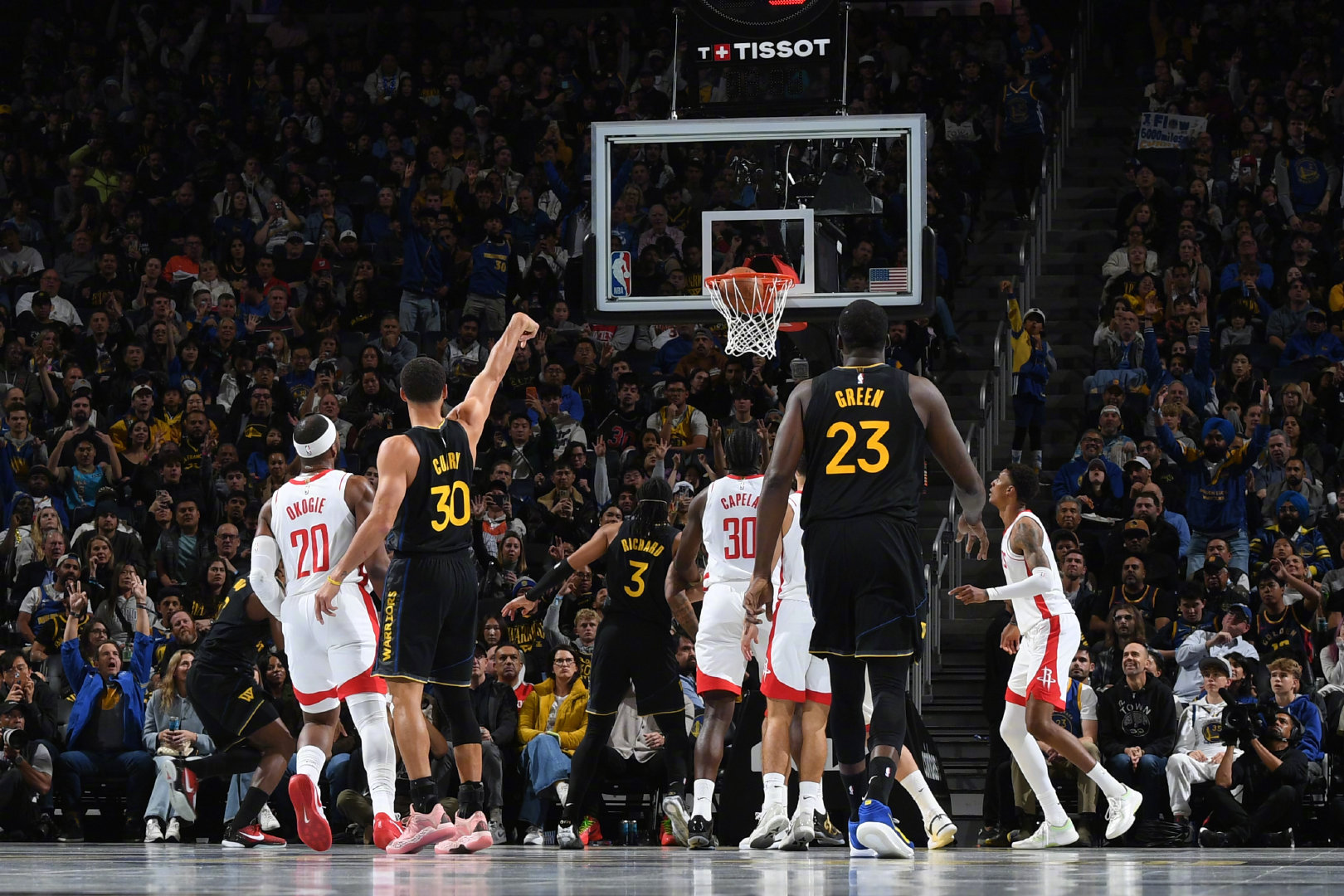 今日图集📸火箭vs勇士