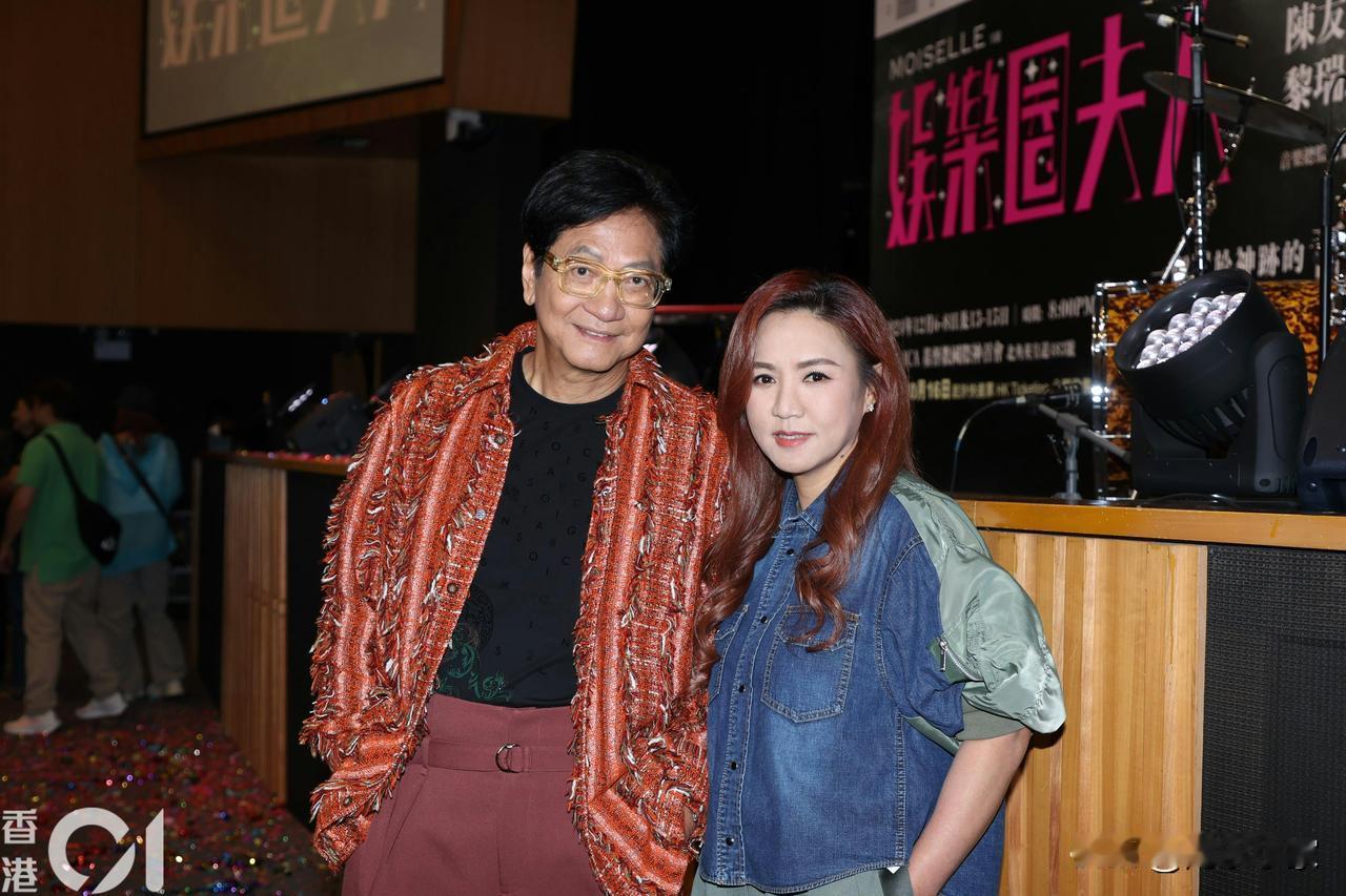 娱乐圈夫人｜陈友将爱妻事迹搬上音乐剧警世人 黎瑞恩：珍惜眼前
陈友和黎瑞恩（小恩