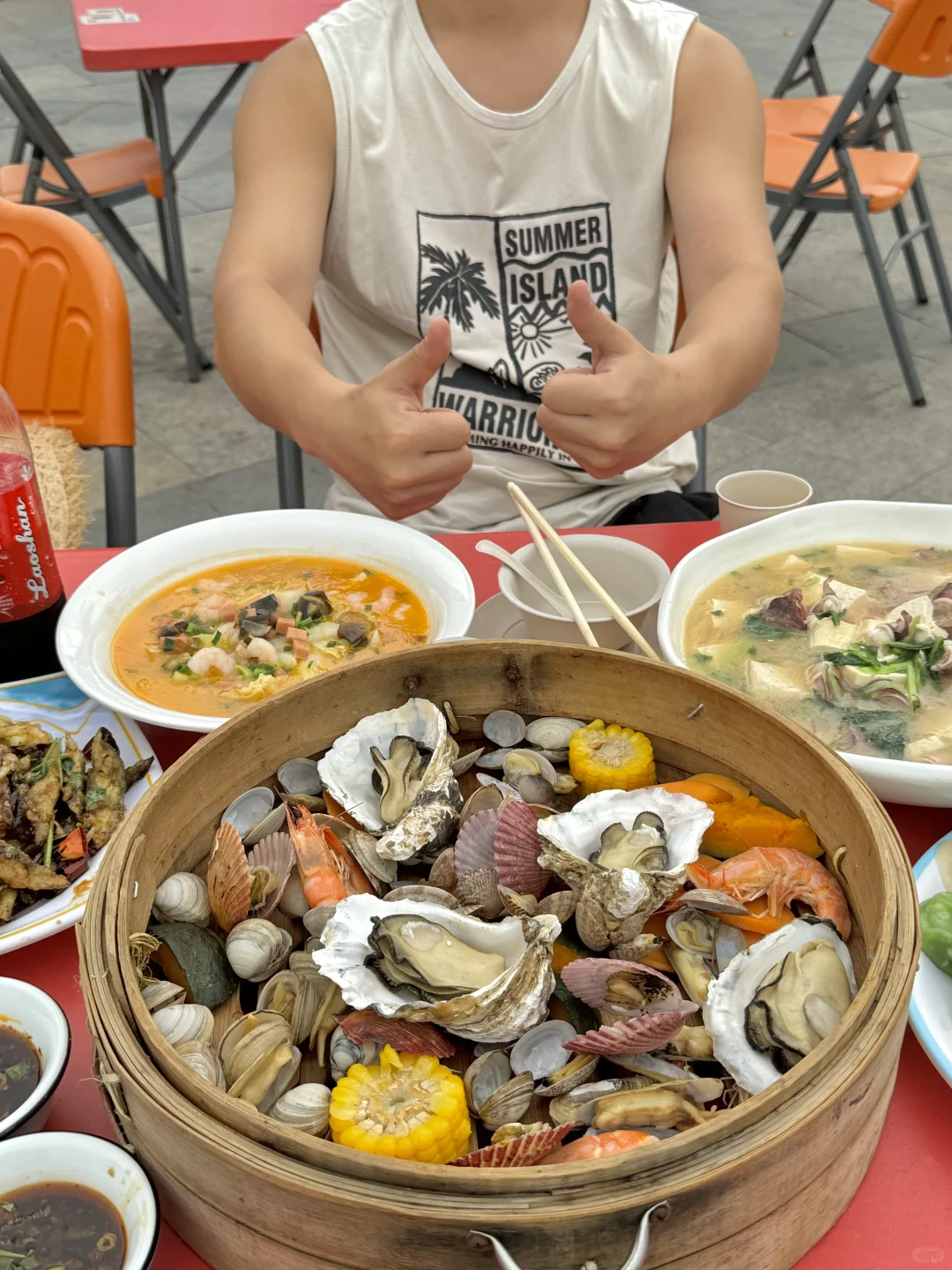 青岛黄岛！金沙滩银沙滩都直奔这家海鲜🦞