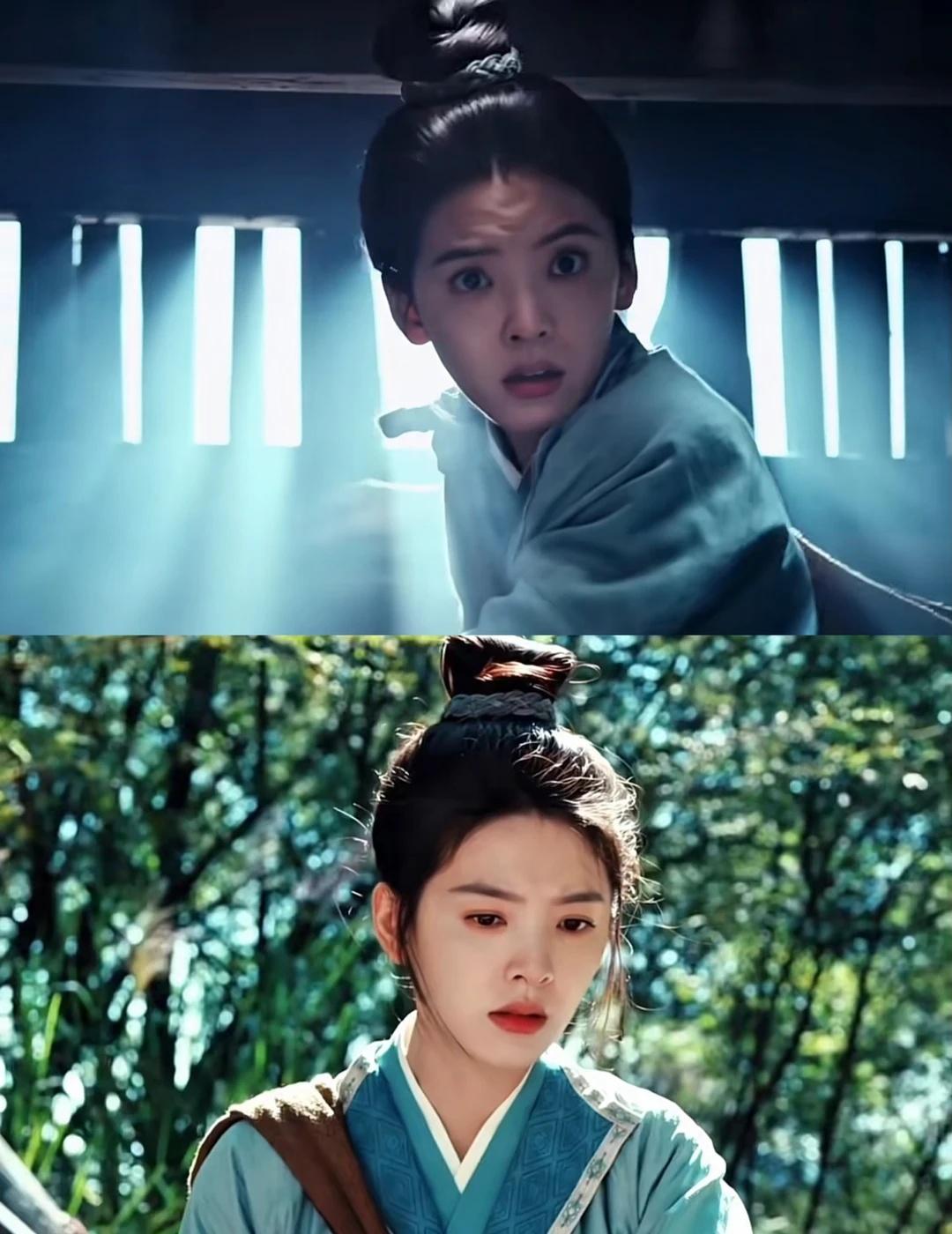 谁能拒绝会拔剑的清冷美人啊！
以前只知道她是甜妹，没想到换个风格直接解锁了新赛道