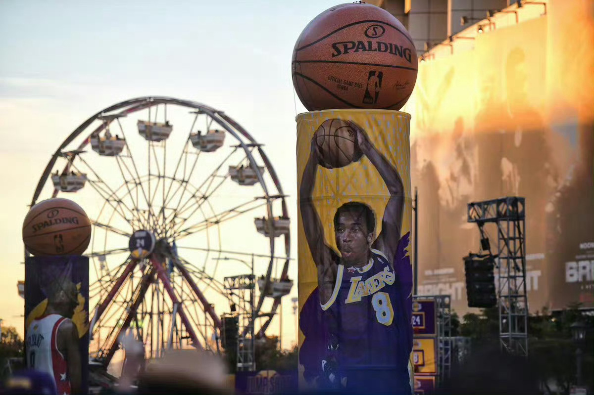 永远的科比💜永远的斯台普斯💛科比球衣退役八周年MambaForever全网热