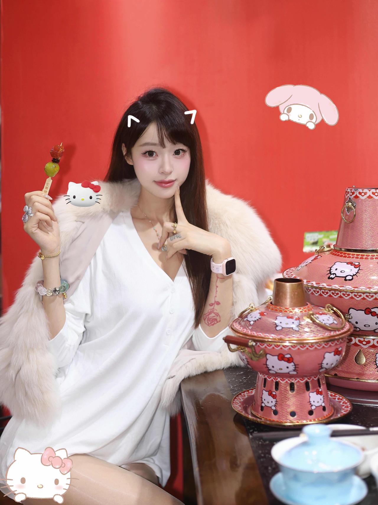 西安｜京味儿Kitty铜锅涮💭眼馋北京的hello kitty 铜锅涮肉好久了