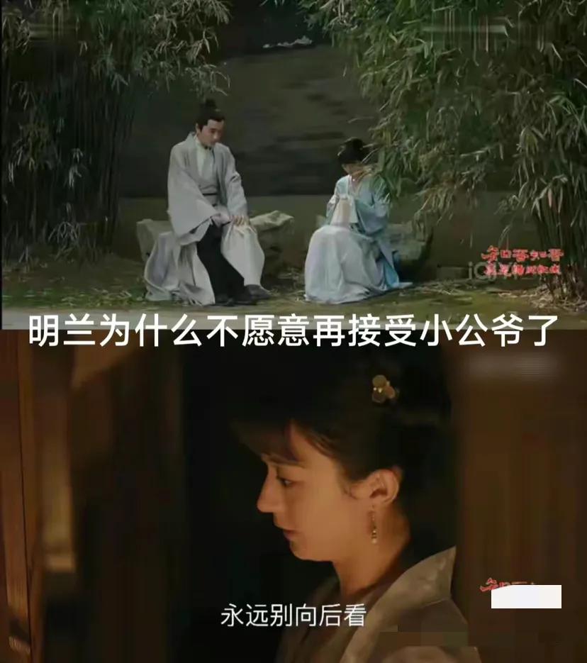 爱情对明兰来说根本不重要，不是必需品，她后来的婚姻也不是以爱情为基础的，更像是买