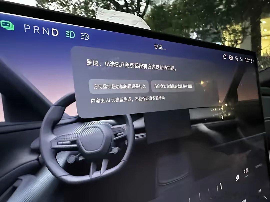 网友发问：在你看来，汽车方向盘加热功能是否有必要呢？ 