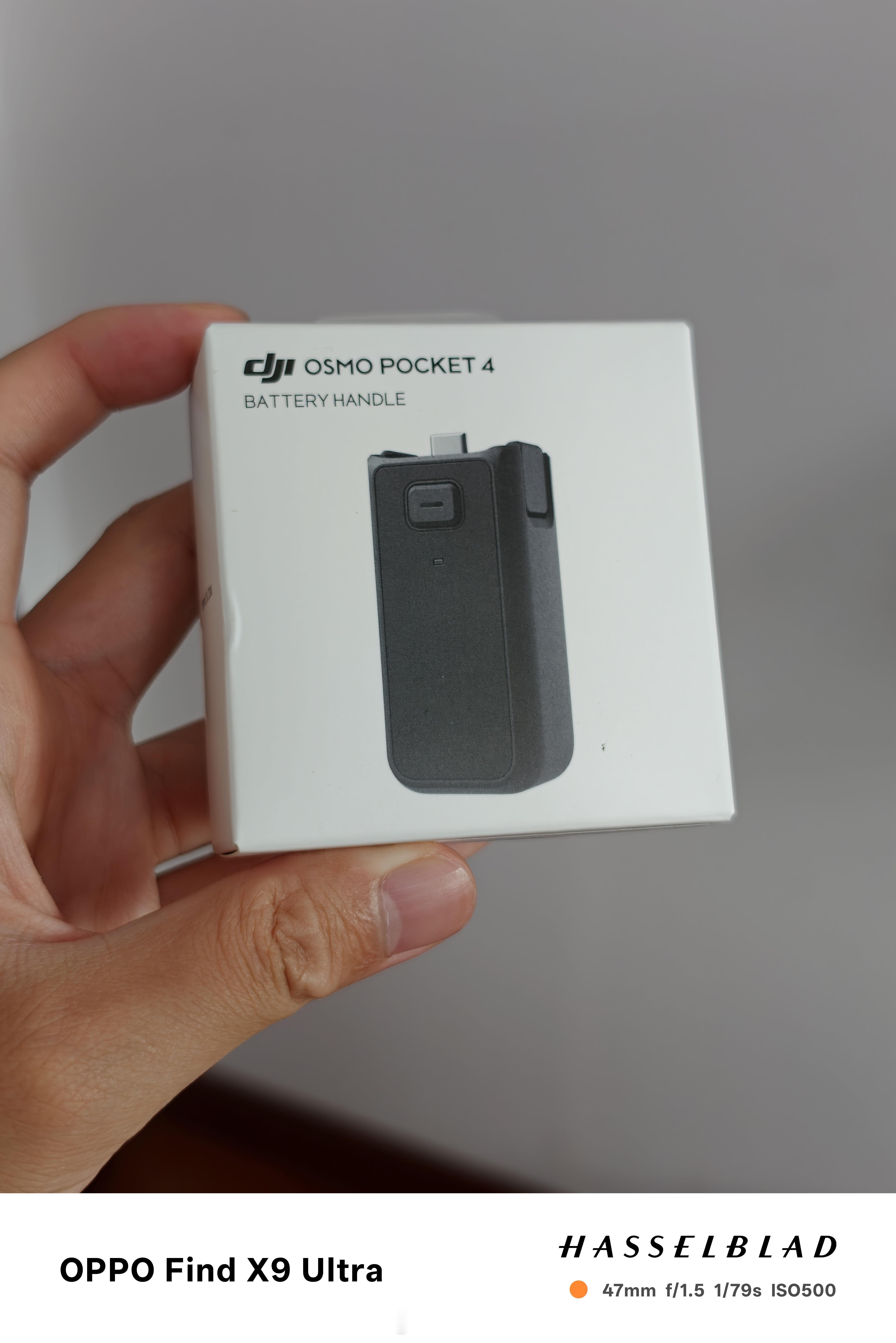 我续航手柄都到了，依旧没有pocket4p主机