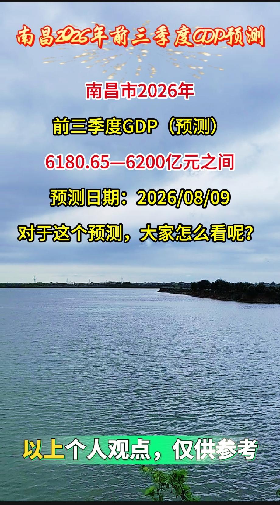 南昌2026年前三季度GDP预测

南昌市
2026年前三季度GDP（预测）
6
