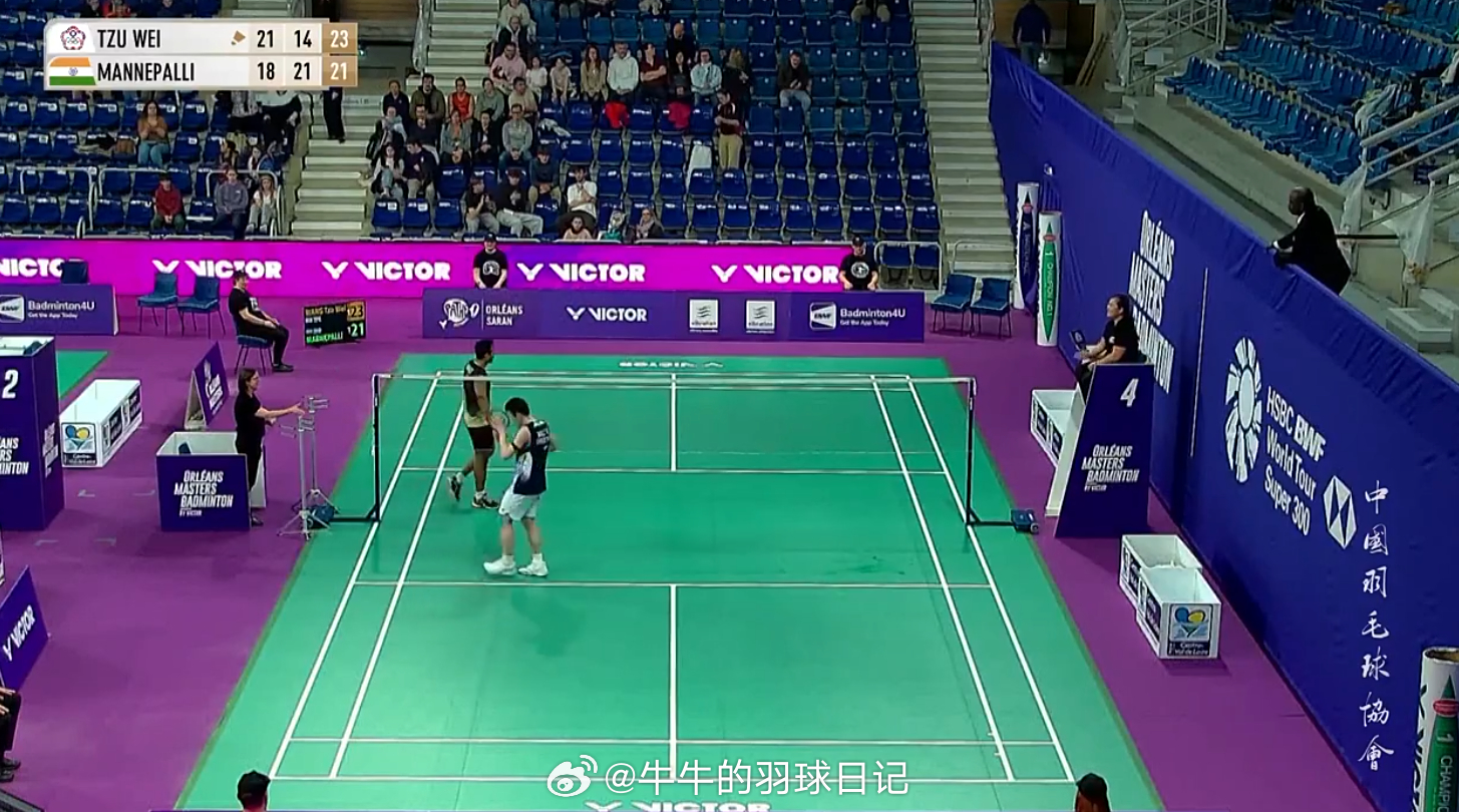 男单 1/16赛 王子维 21-18 14-21 23-21 塔伦2026年奥尔