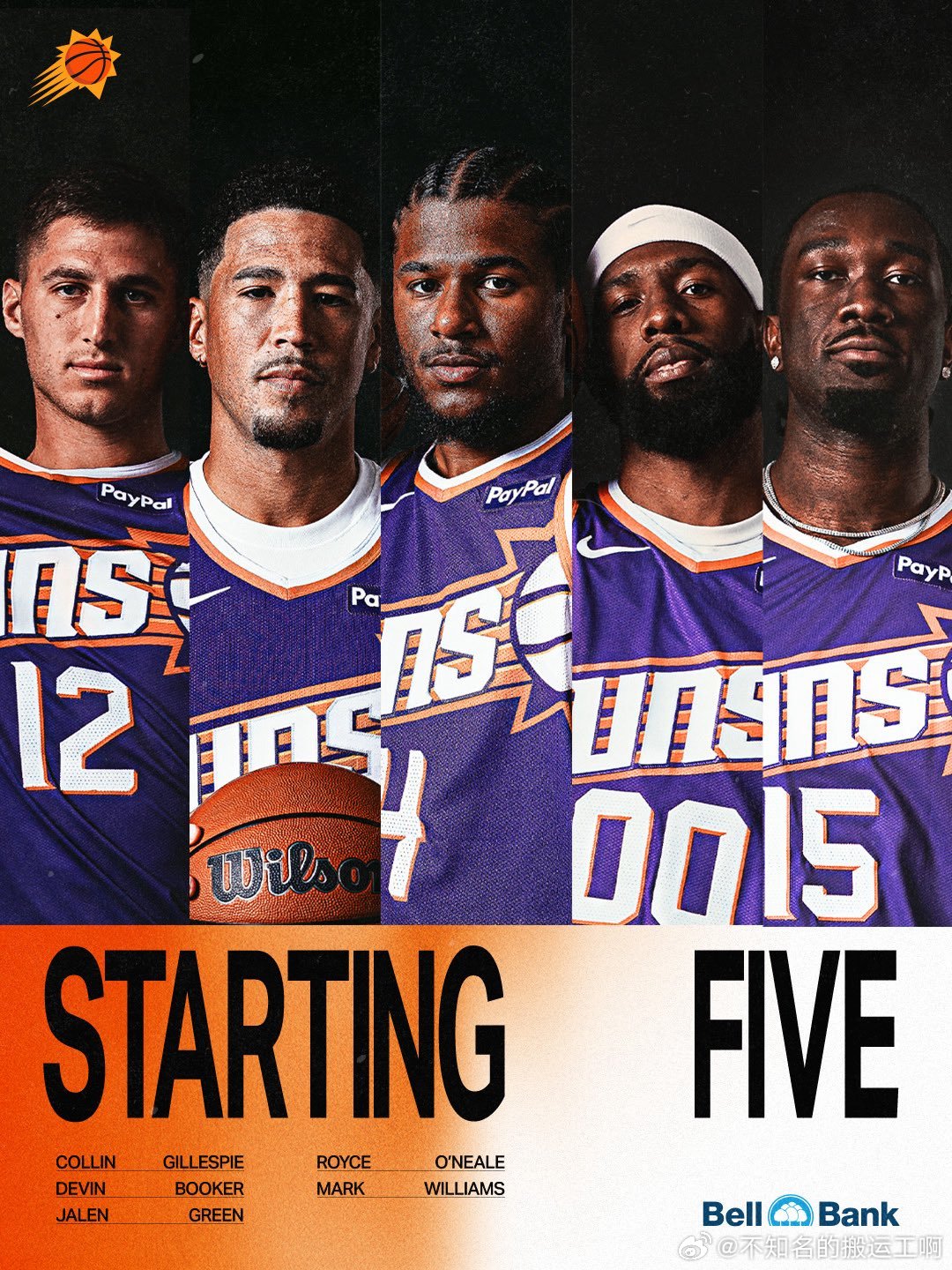 菲尼克斯太阳  今日首发 