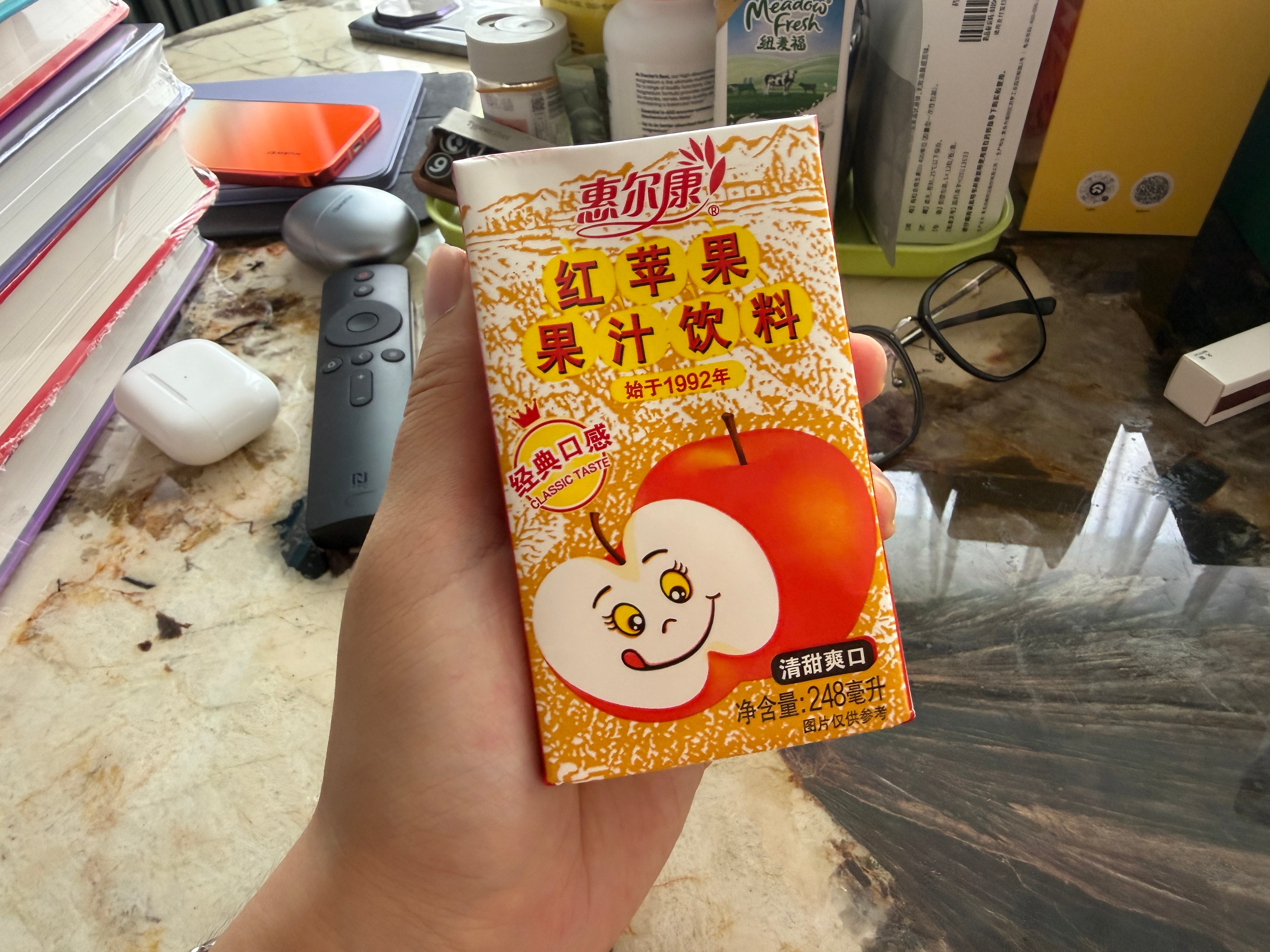 你们喝过“红苹果”么？我初高中的最爱～