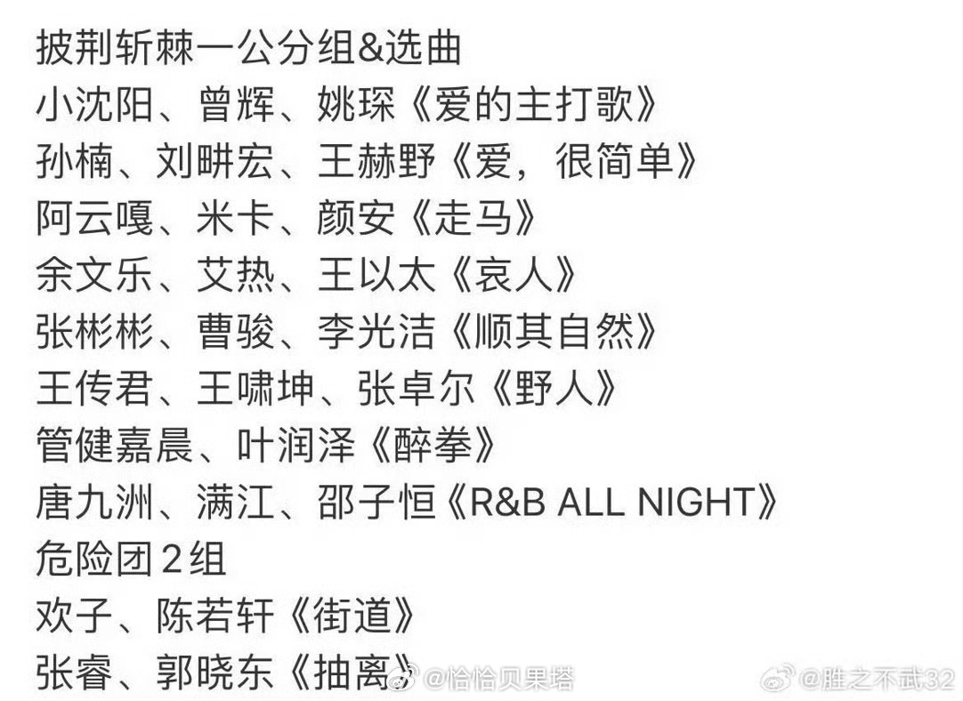 披哥一公舞台表演期待值披哥危险团选曲权利披哥初舞台播放量一公分组选曲全部出炉！哥