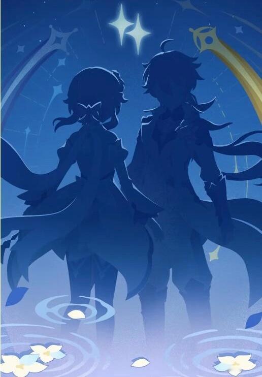 空荧也要出皮肤了？空哥的小细腰怎么被挡住了『图二』为调亮后的图片