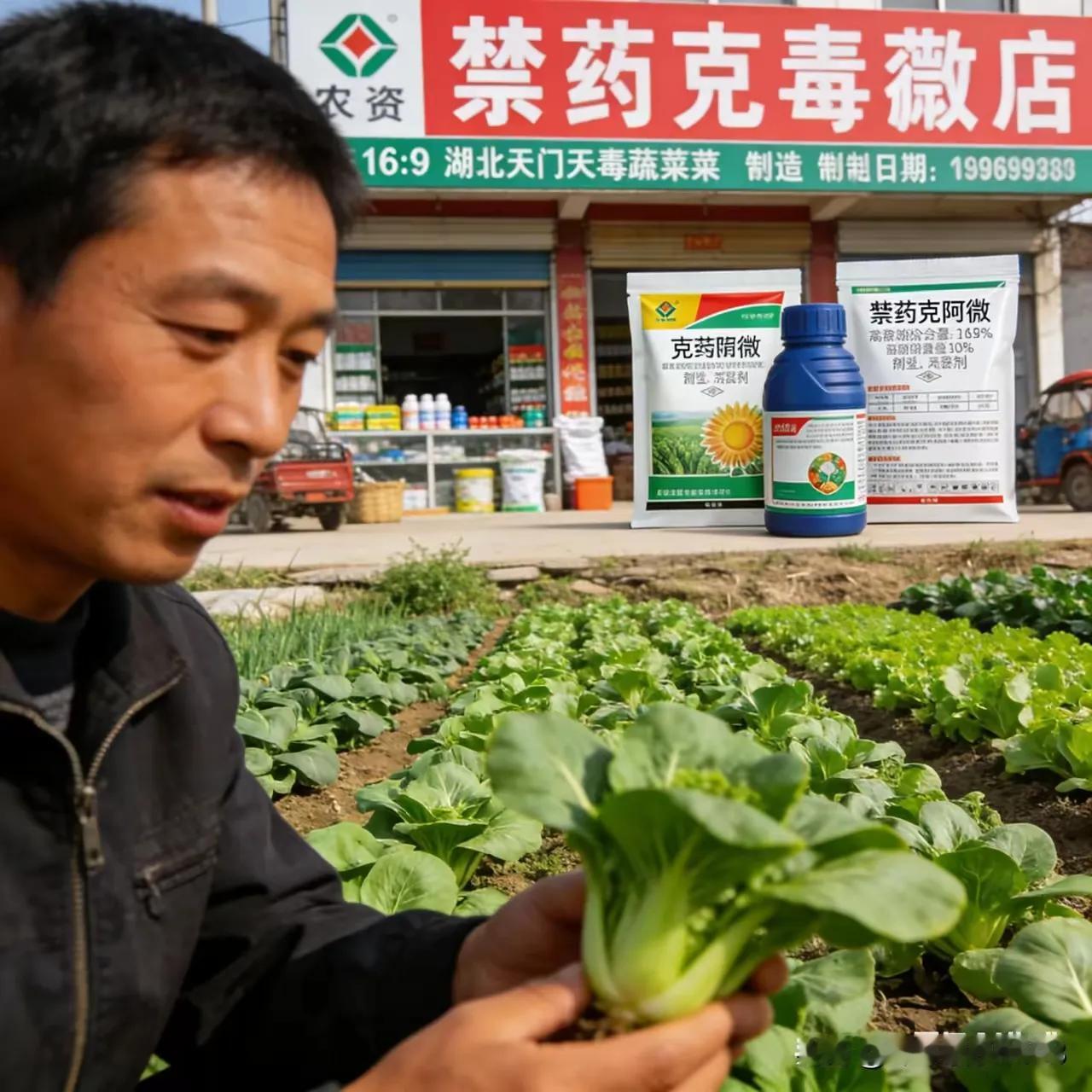 央视曝光的湖北毒菜事件太戳心，菜农用禁药克百威种蔬菜，农药味飘满全村，自己却一口