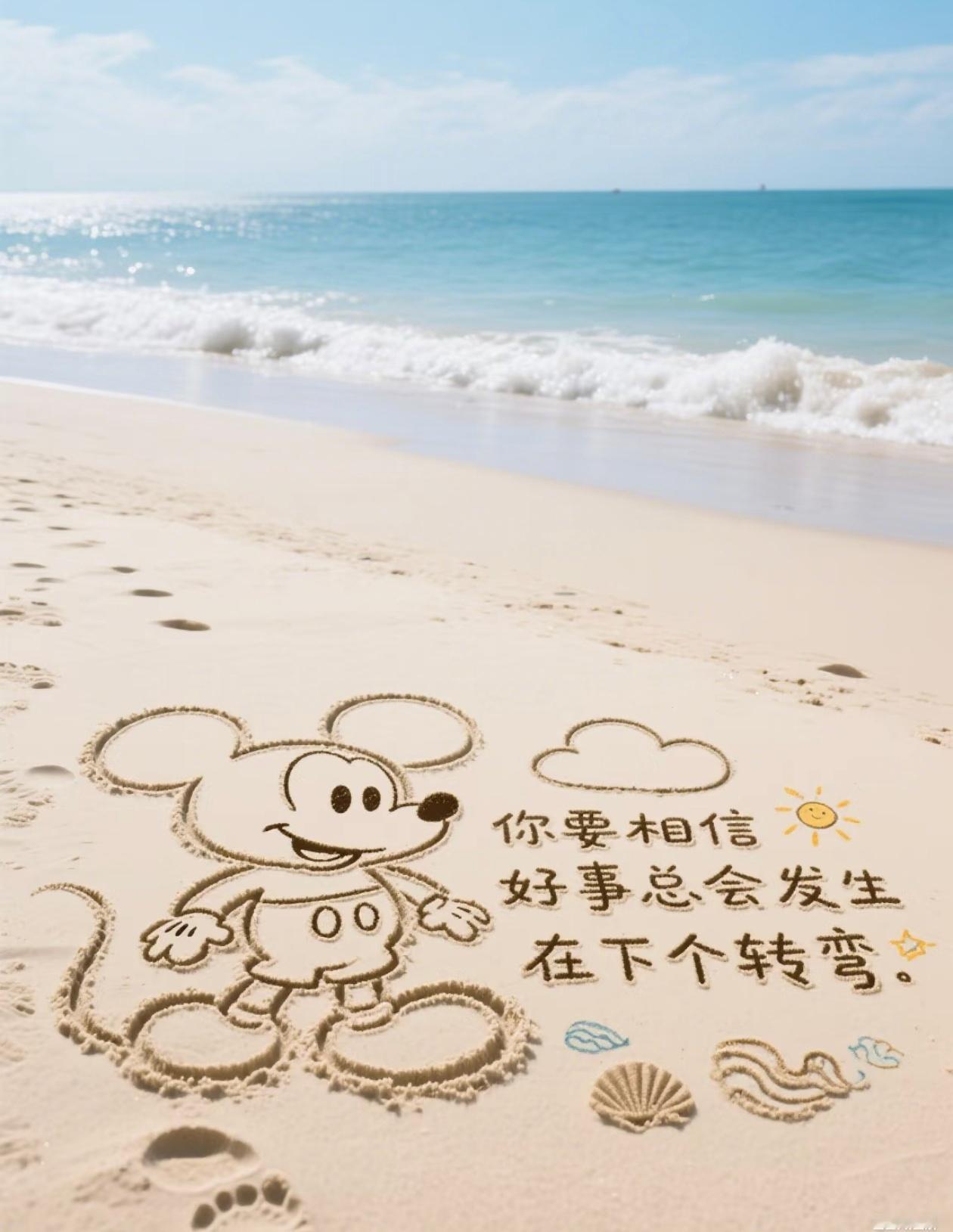你要相信，好事总会发生在下个转弯～早安，开启美好的一天！ 