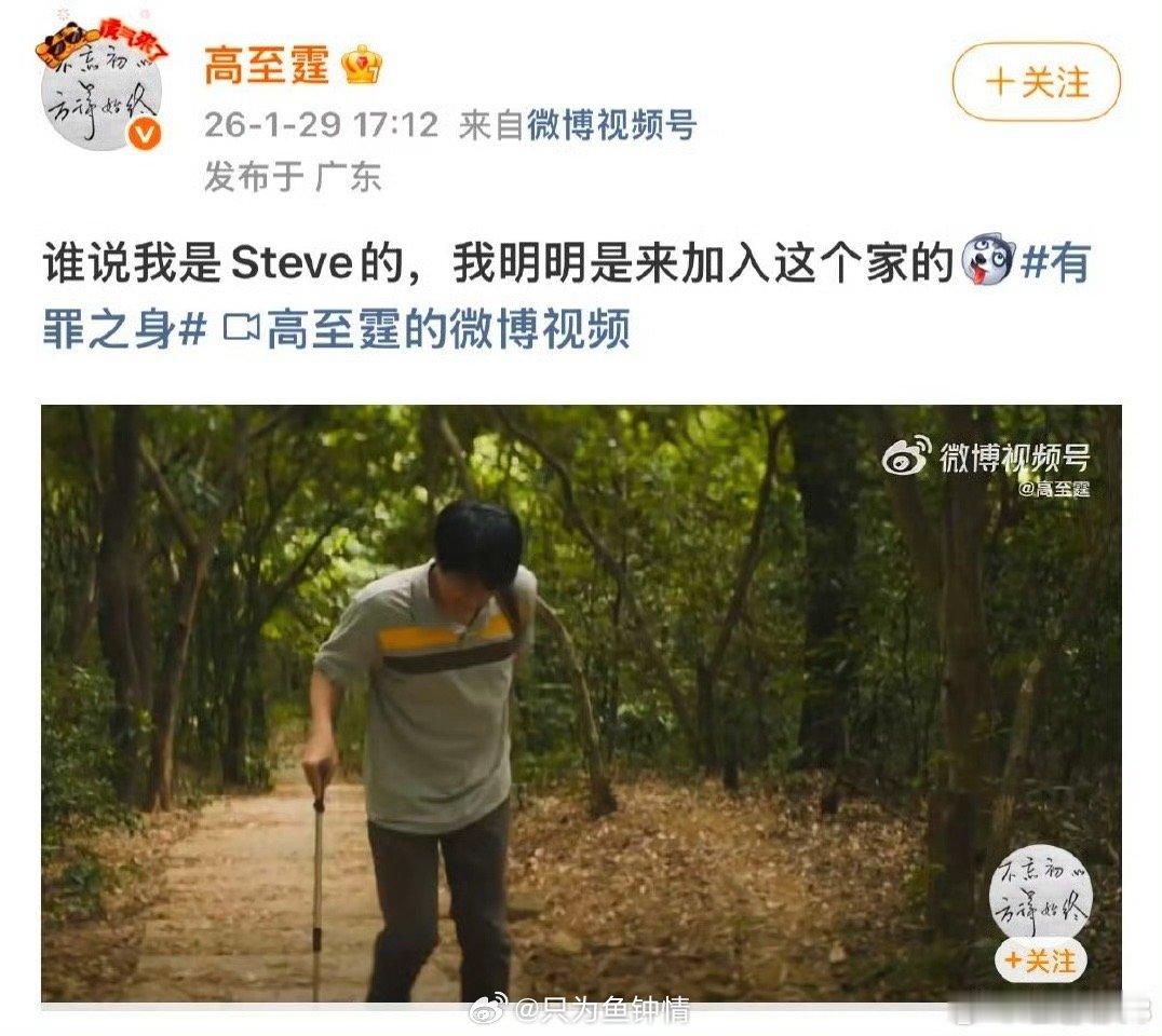 林华 我是来加入这个家的高至霆在新剧《有罪之身》里这句“我是来加入这个家的”太有