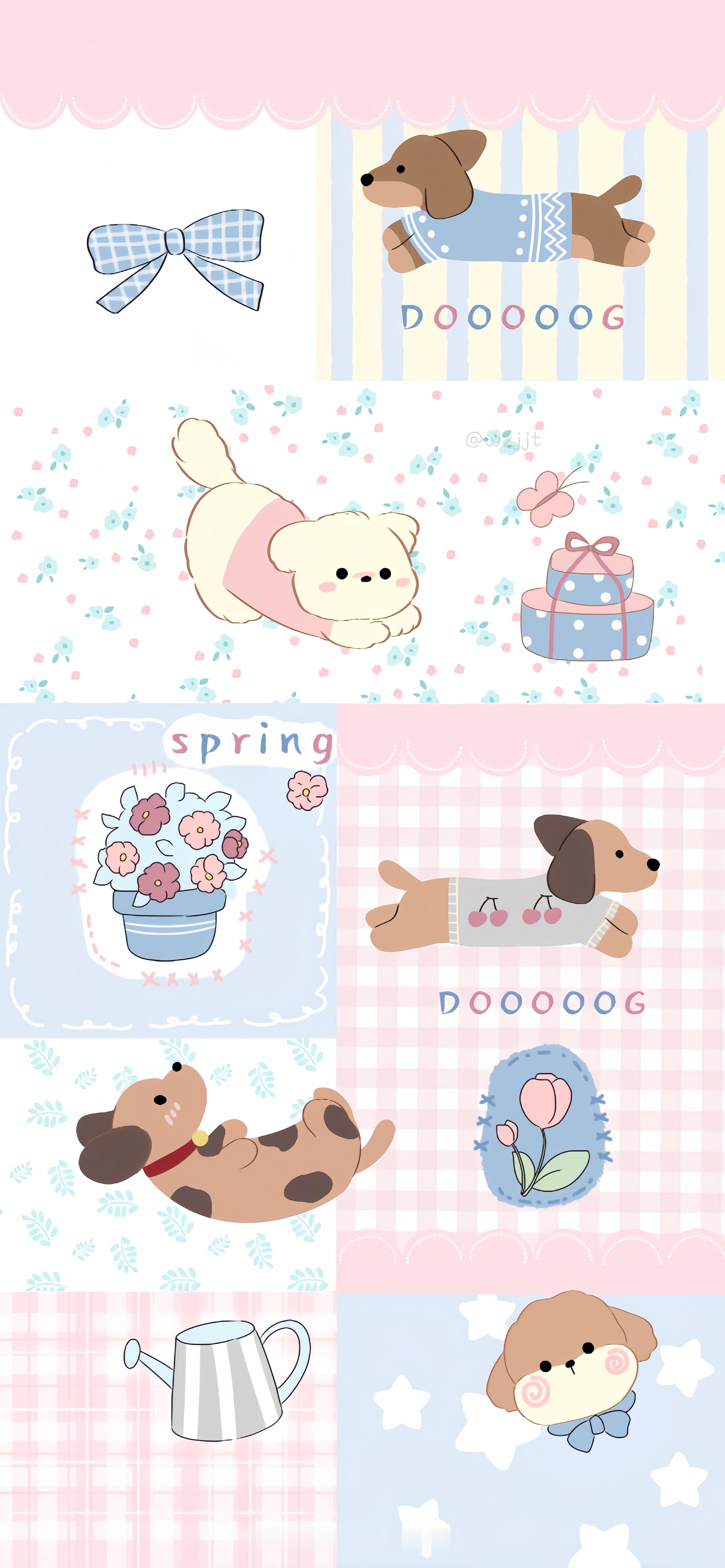 拼接可爱壁纸🧁 ​​​