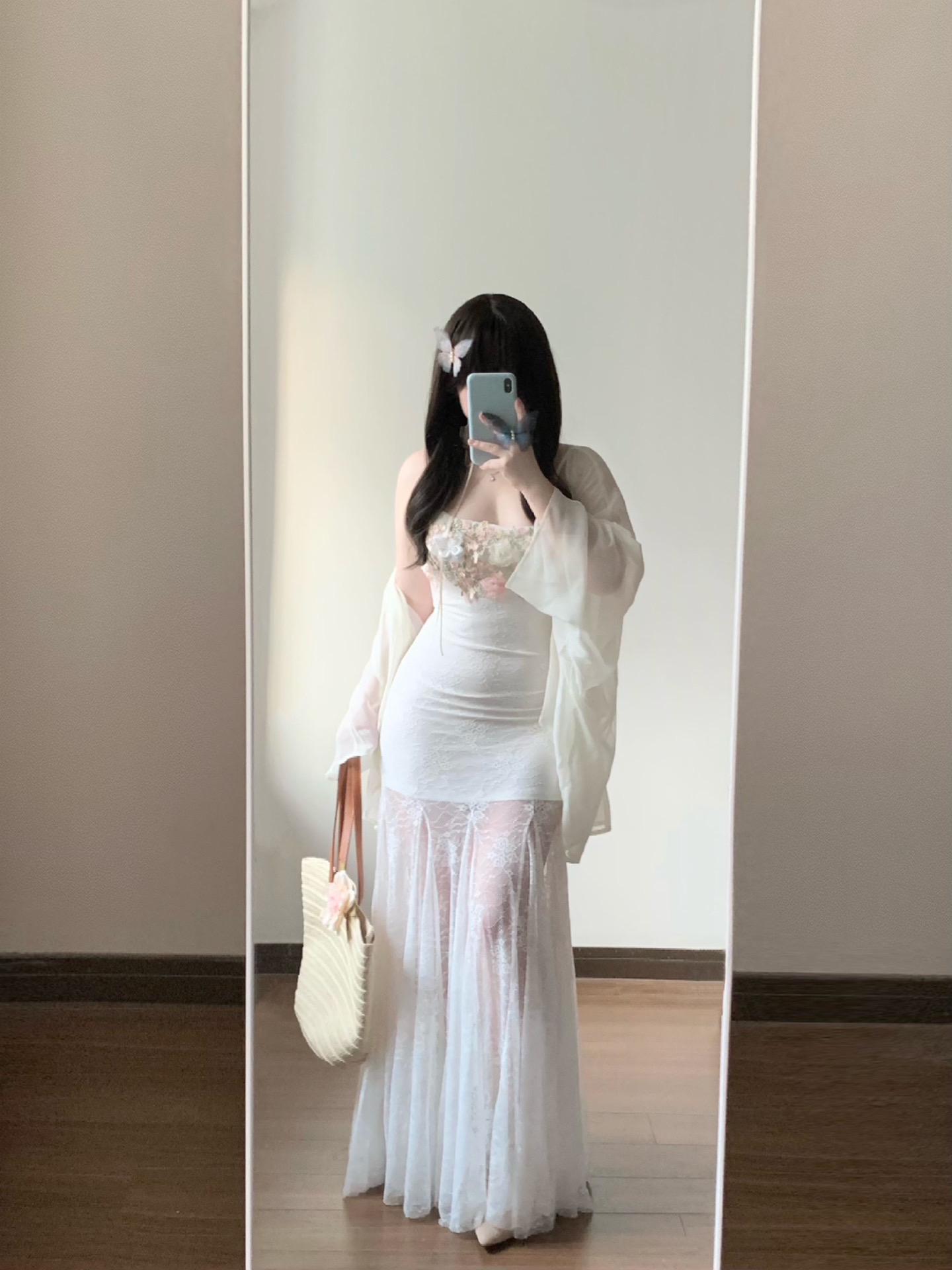 把花朵穿身上！