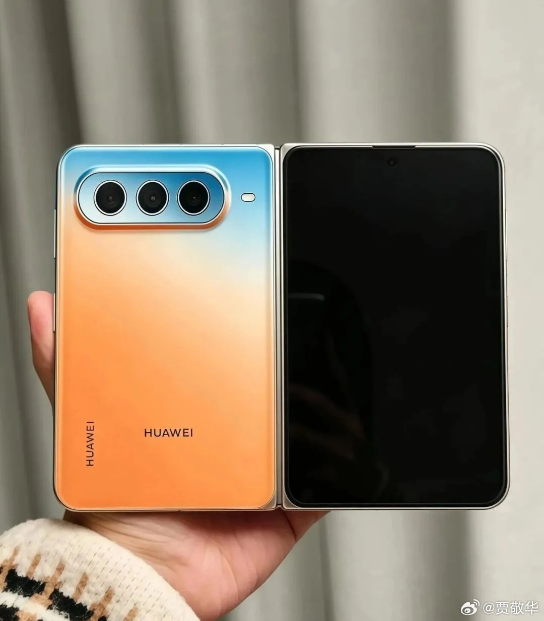 #华为PuraXMax来了# 同样是阔折叠屏手机，即将发布的华为Pura X M