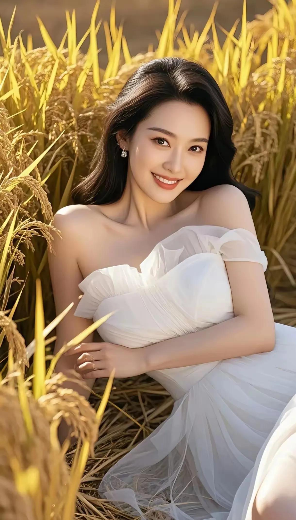 爱笑的姑娘就是上镜。