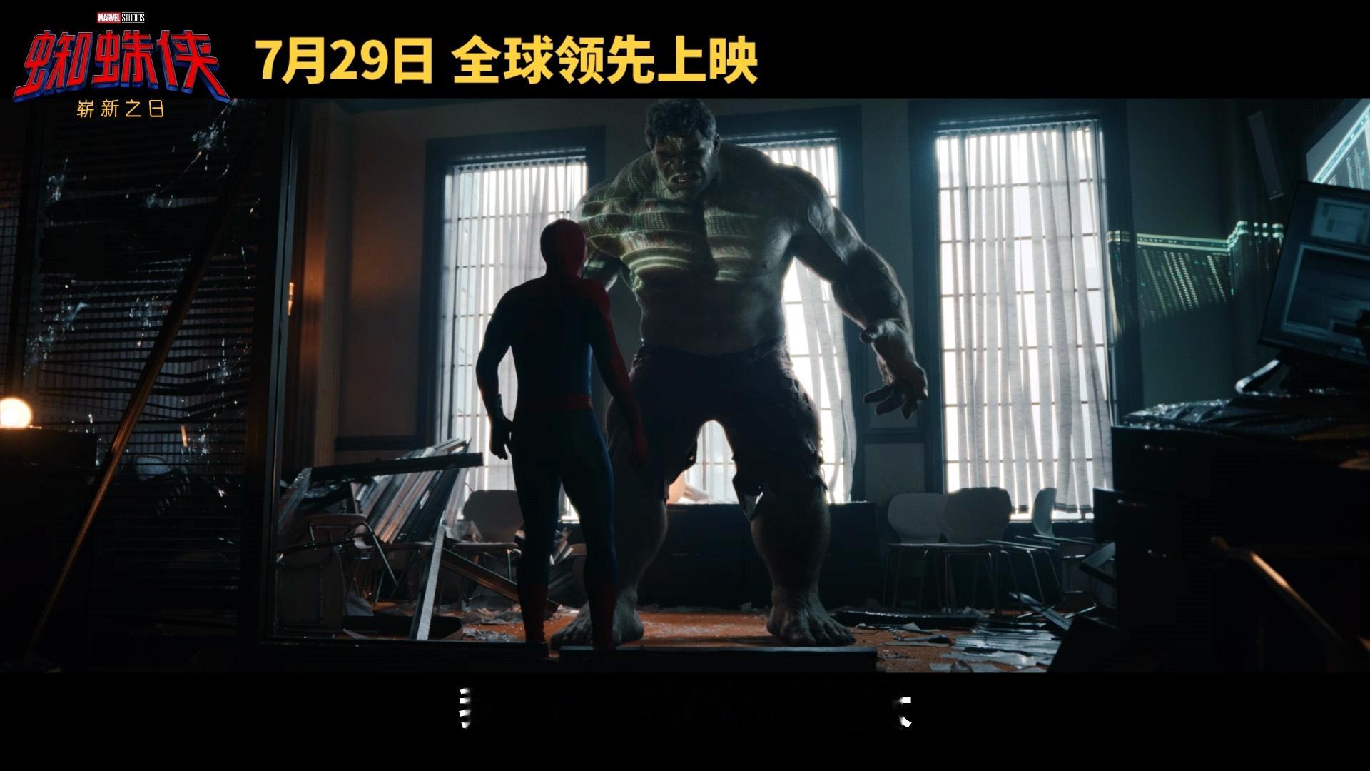 绿巨人你到底守护了什么啊 蜘蛛侠太帅了 