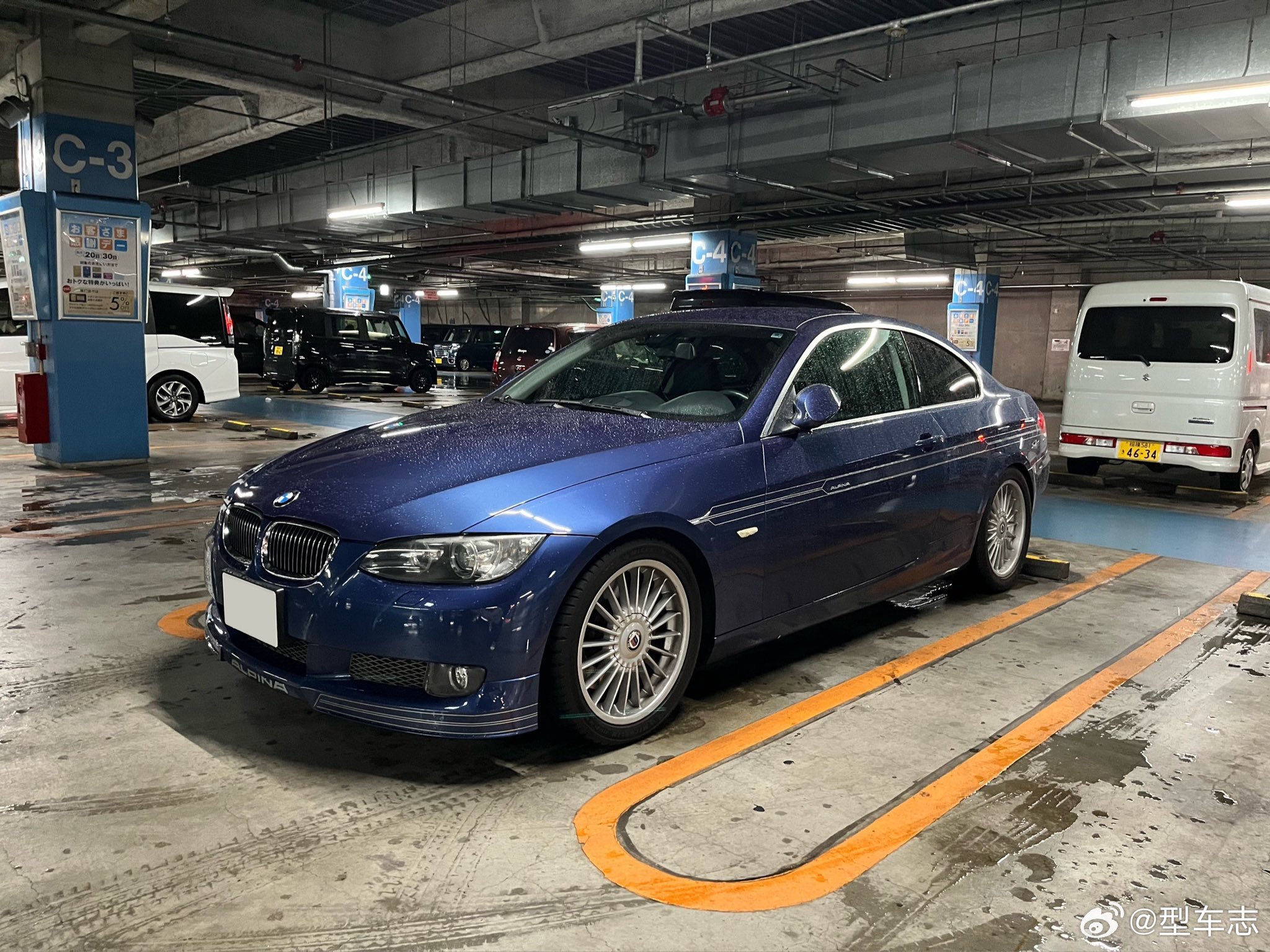 型车街拍 ALPINA + E92，暴力也可以很优雅 