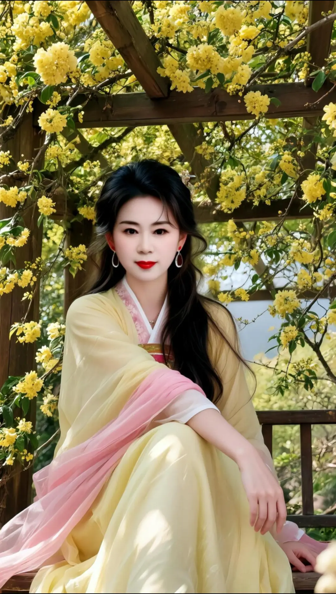 AI春日古风写真 ai创作