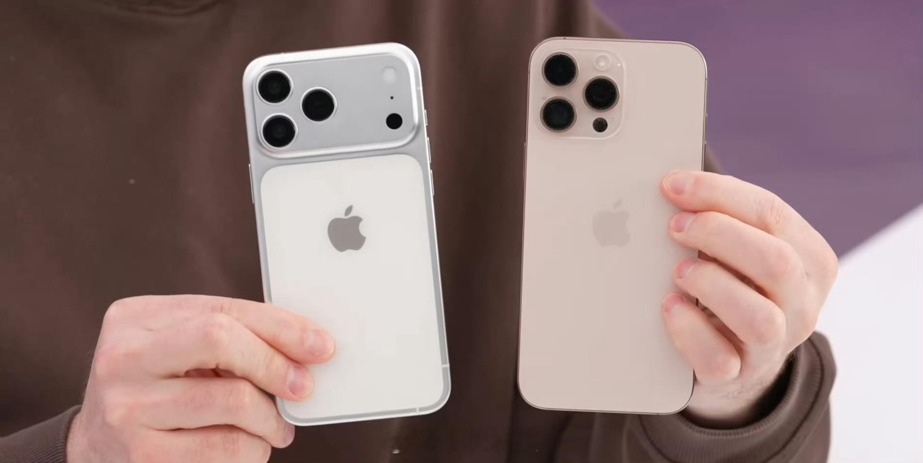iPhone17Pro 🆚 iPhone16Pro真机基本就差不多了，细节还原