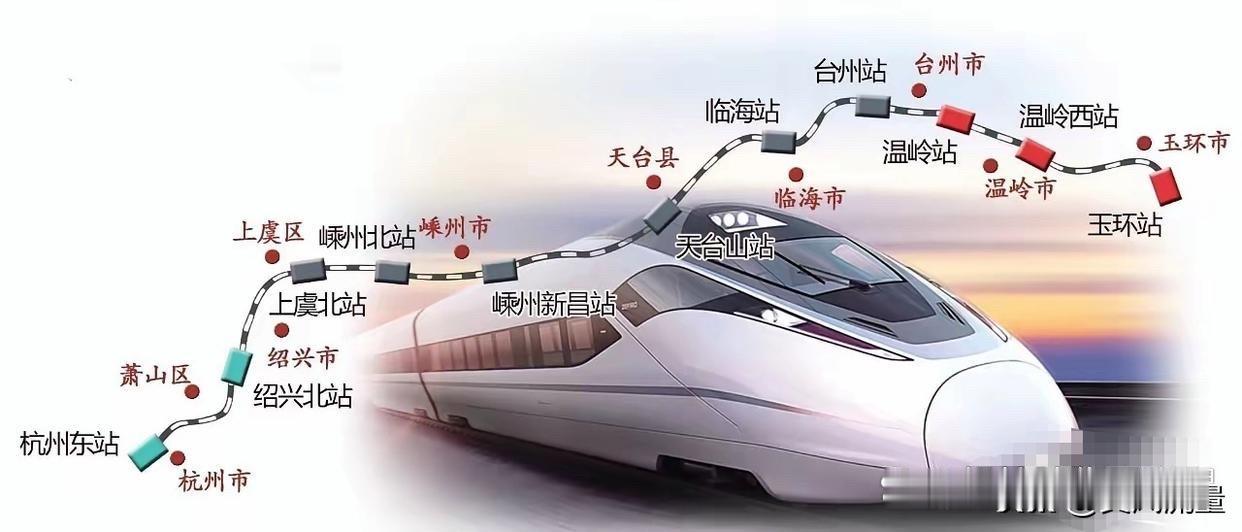 温玉高铁正式铺轨！据台州发布，杭台高铁温玉段是集路网、城际、旅游及经济开发功能于