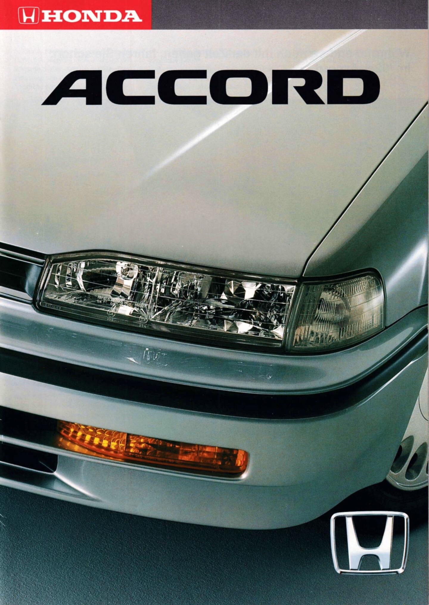 德国市场的本田雅阁（1992） 
1992 Honda Accord Germany.