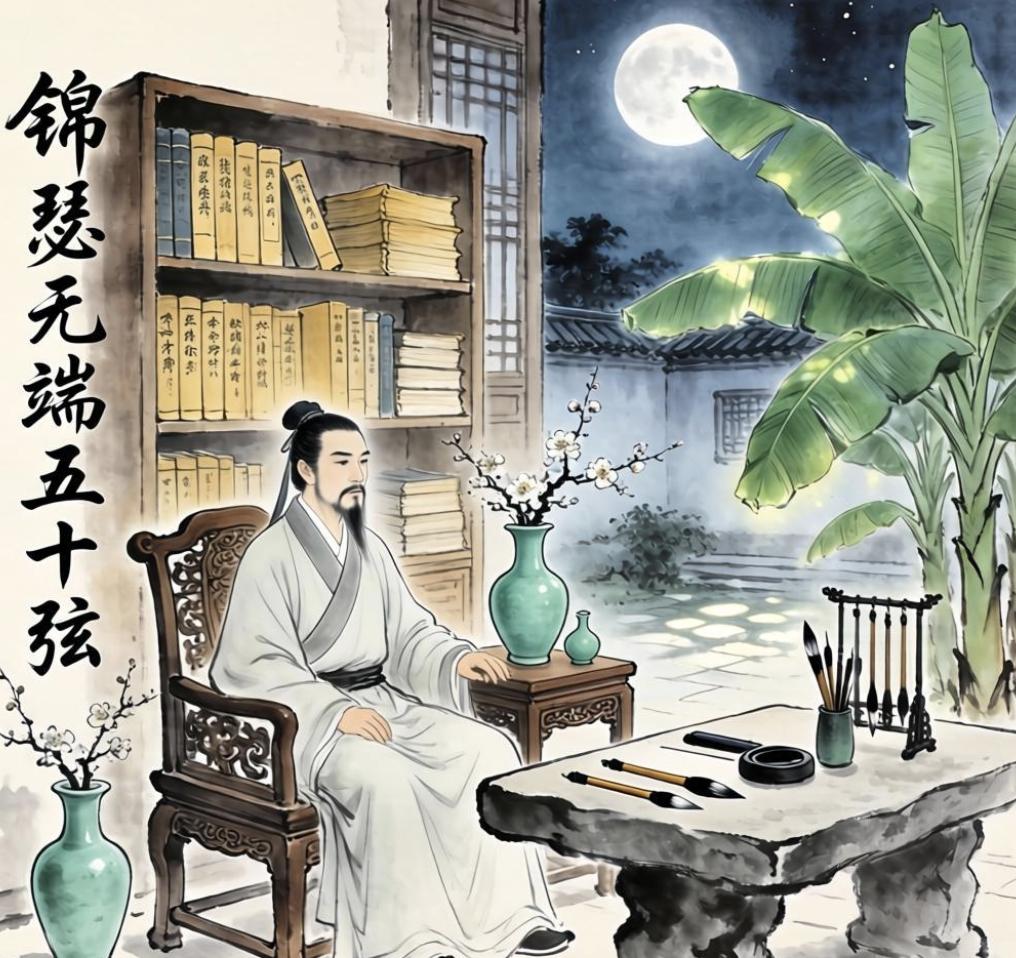 李商隐生前最后一首诗，到底是不是写给妻子的悼亡诗？

公元838年，25岁的李商