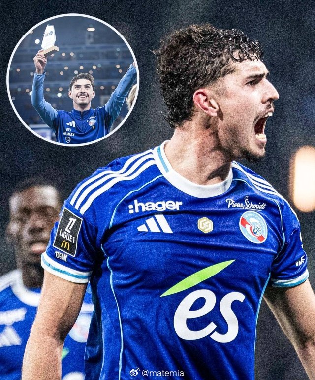 华金·帕尼切利 🇦🇷✨法甲最佳射手 ✅斯特拉斯堡月度最佳球员 ✅入选阿根廷国