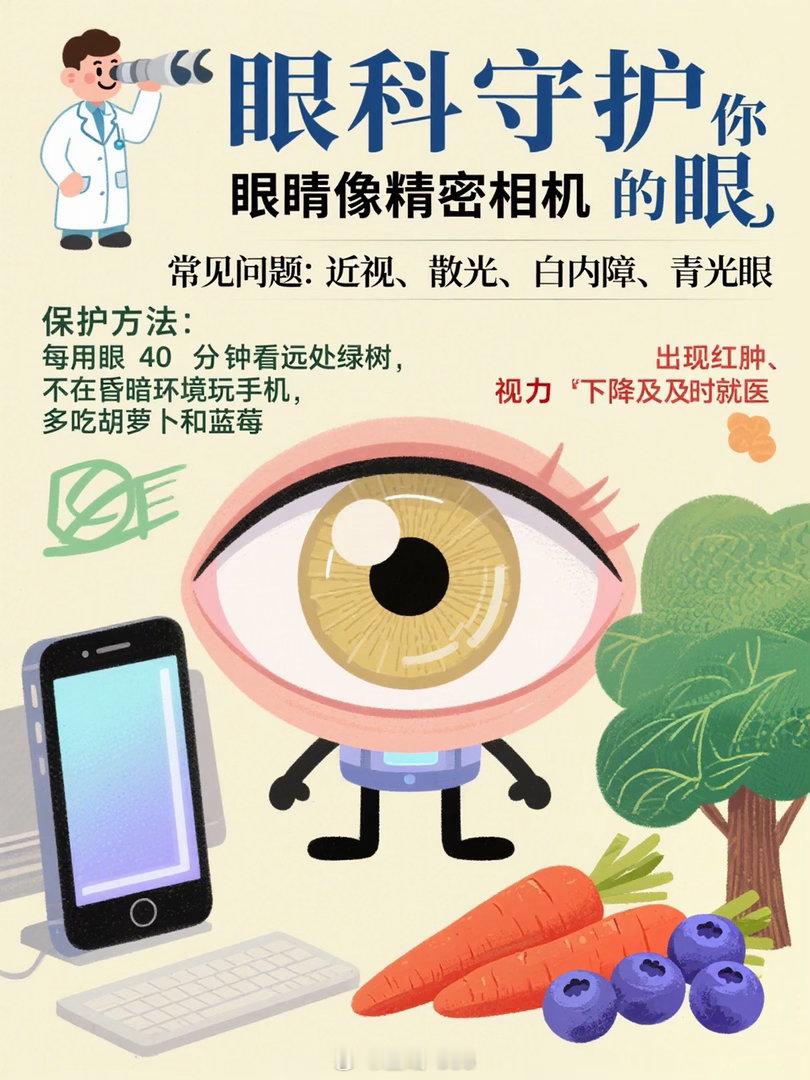 别让眼睛成为健康的“盲区”：守护80%世界的行动指南眼睛是人体最精密的感官，也是