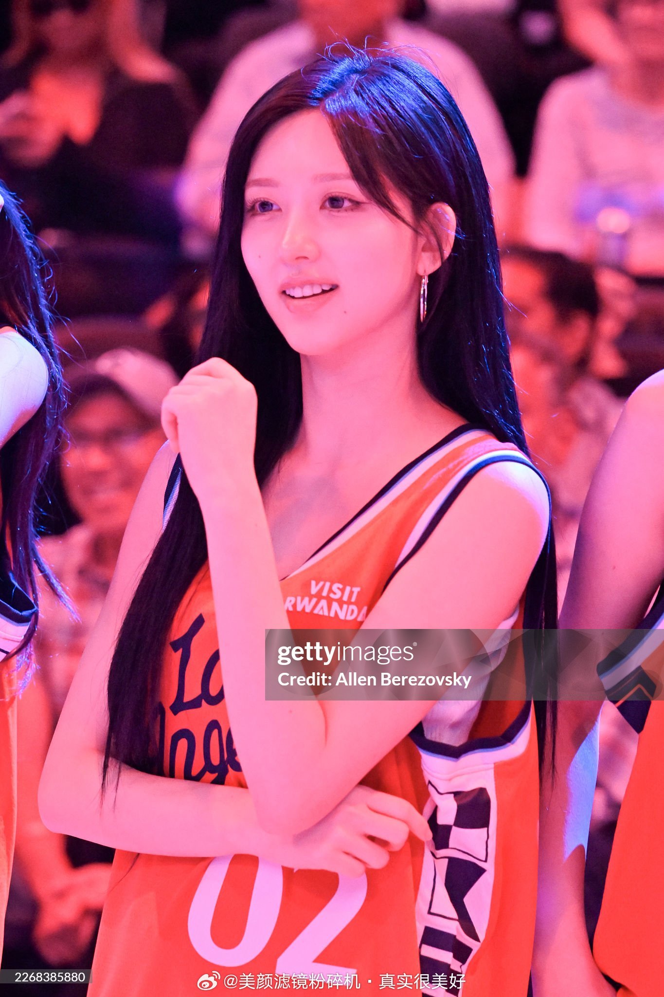 IVE安宥真、金秋天、张元英、LIZ、直井怜、李瑞NBA活动新闻图 