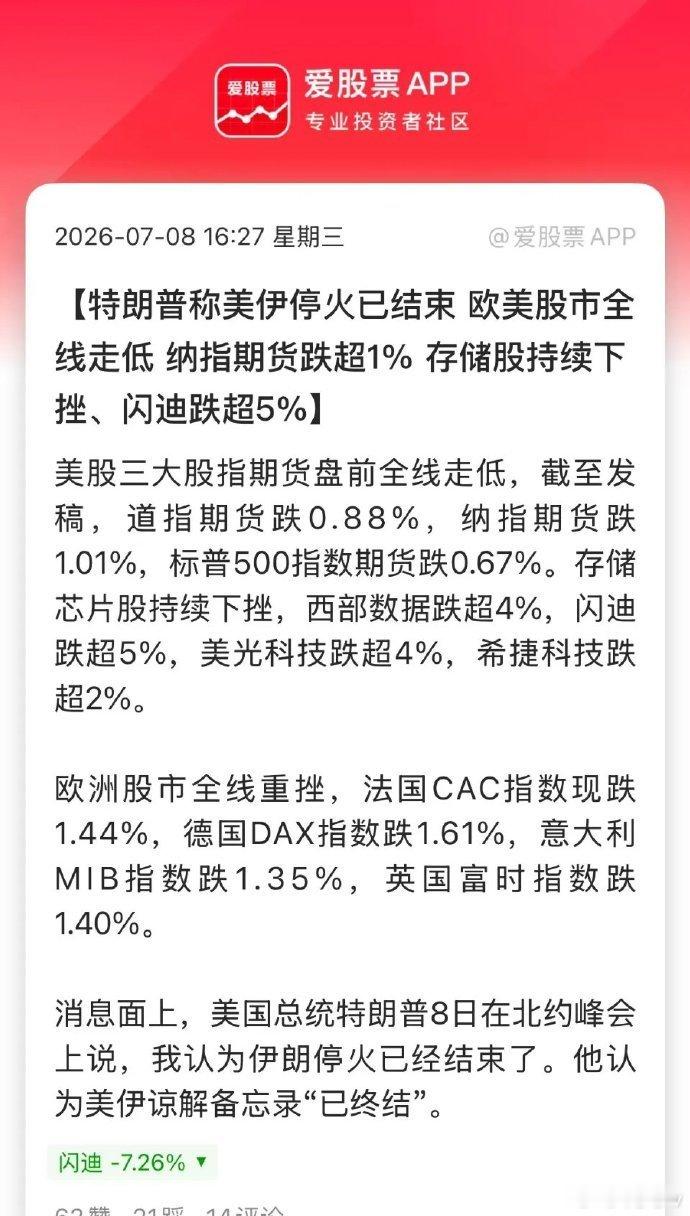 特朗普又发飙了，说美伊谅解备忘录已终结，还痛斥伊朗方面为“卑劣之徒”。消息一出，