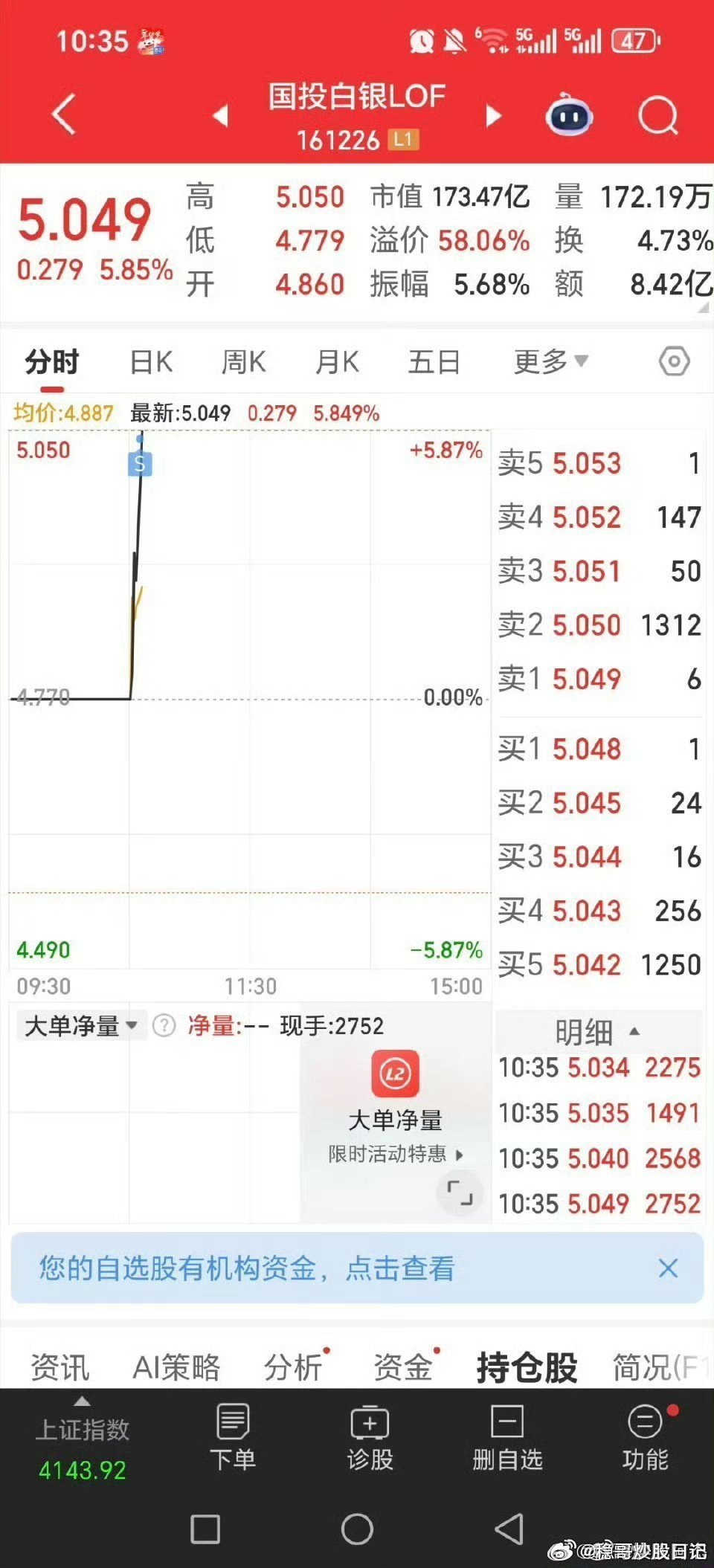 老话：留点空间给别人赚，也留点空间给别人t！！钱是赚不完的，但是利润，本金是会亏