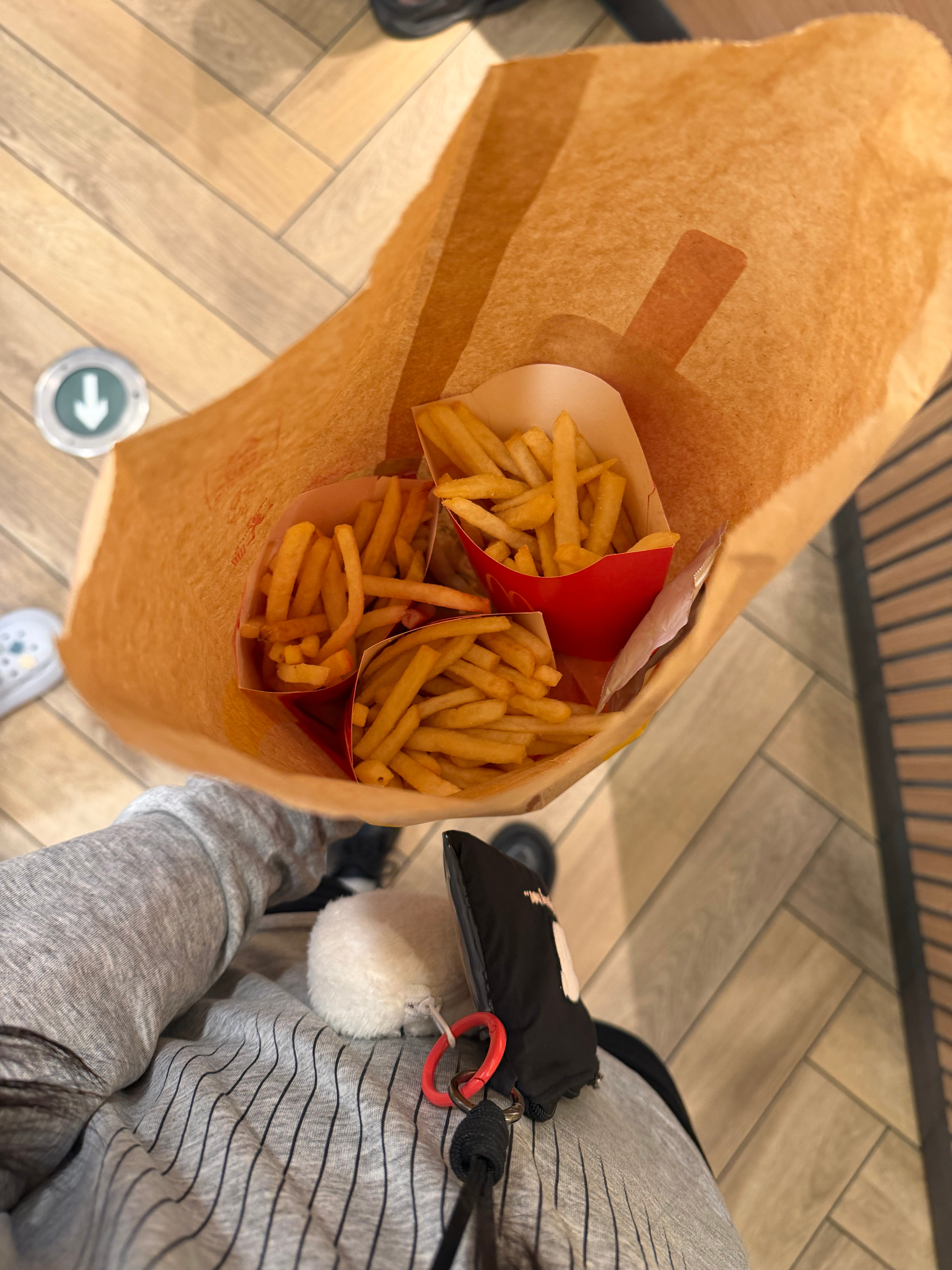 生活手记薯条三重奏一下吧🍟又开吃原麦了 